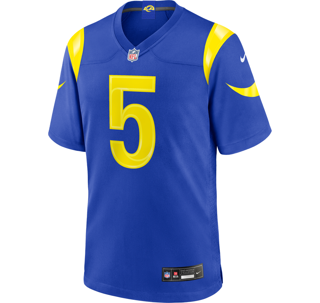 Men's Los Angeles Rams Kamren Kinchens Nike Royal Team Game Jersey