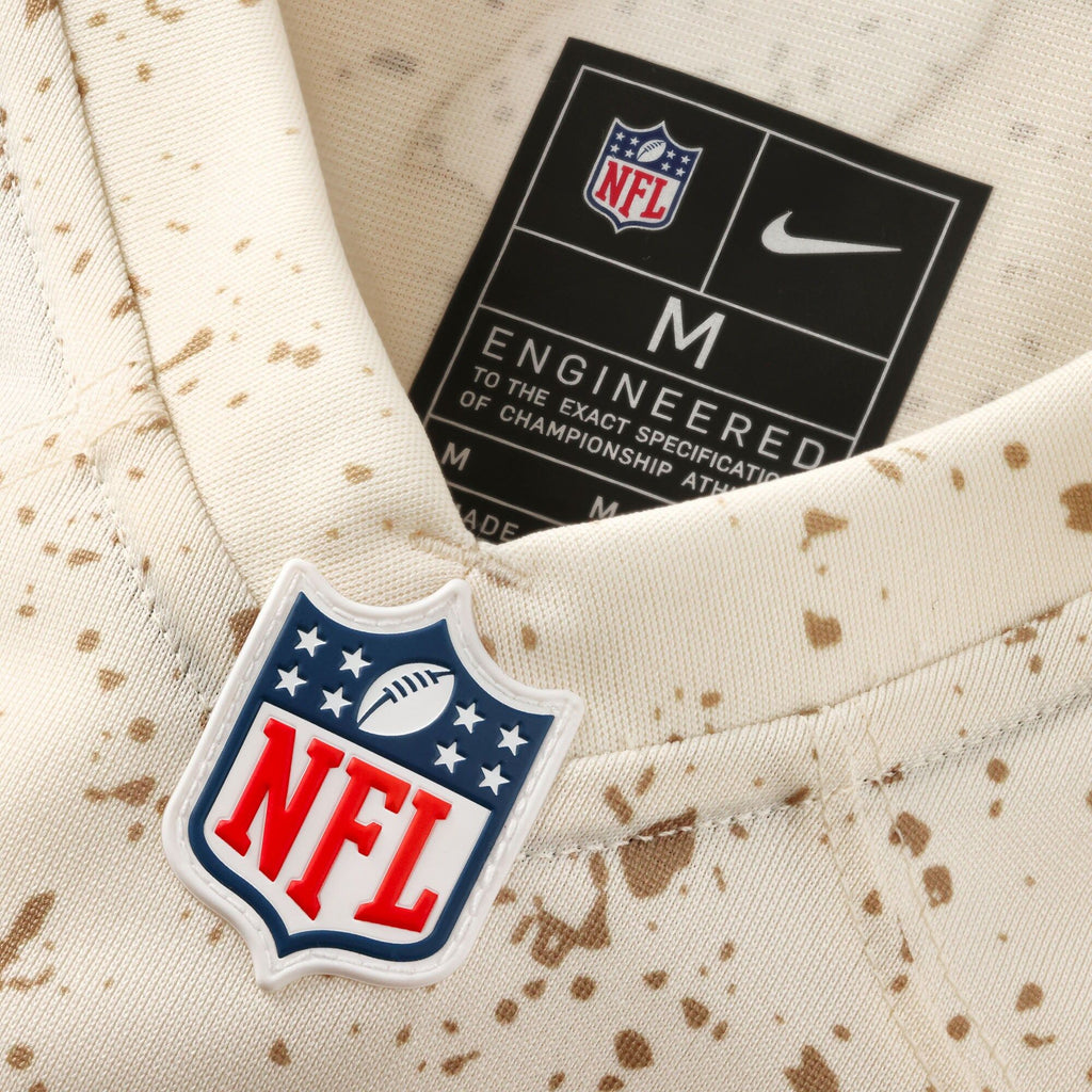 Women's Arizona Cardinals Nike Natural 2025 Rivalries Collection Custom Game Jersey