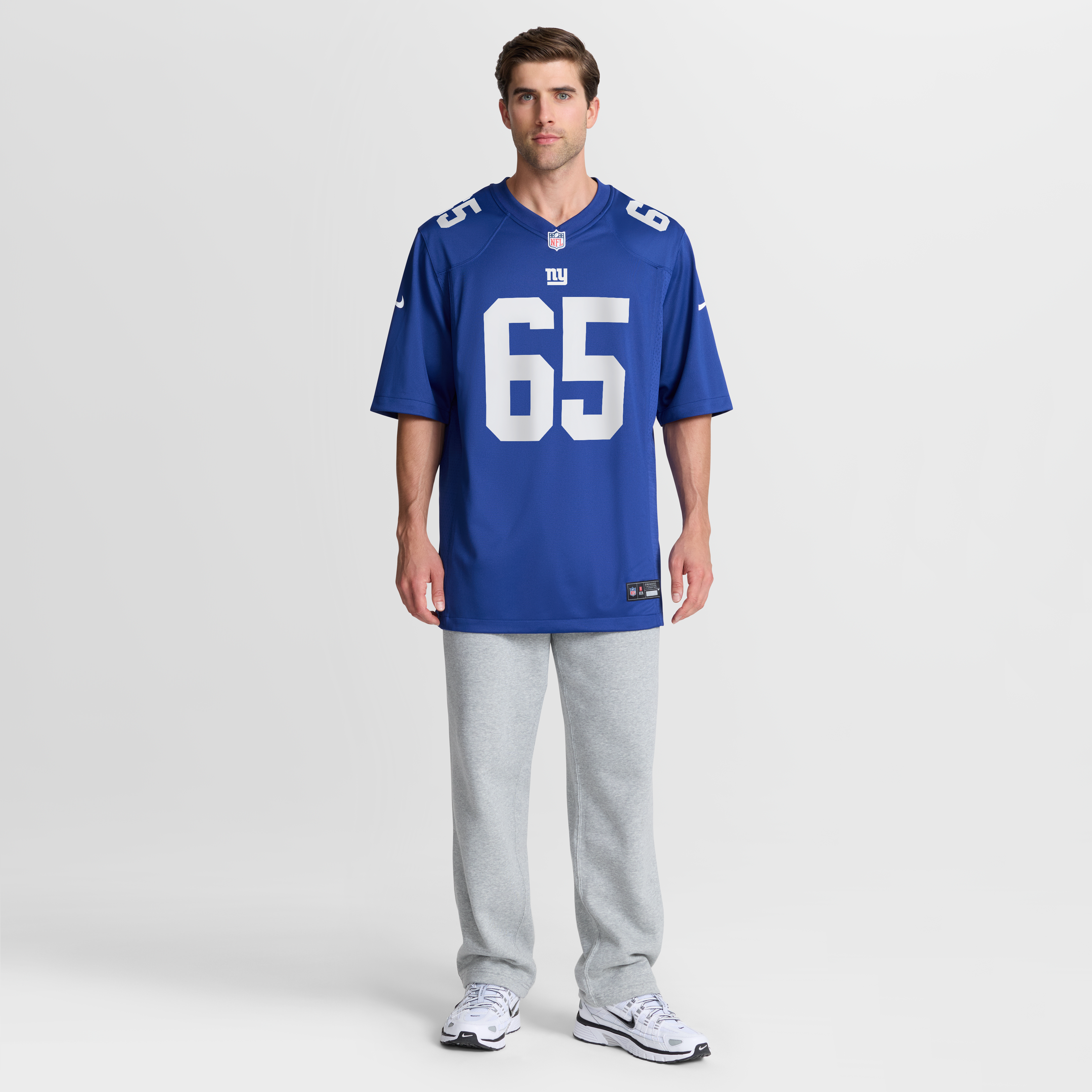 Men's New York Giants Francis Mauigoa Nike Royal 2026 Nfl Draft First Round Pick No 10 Team Game Jersey