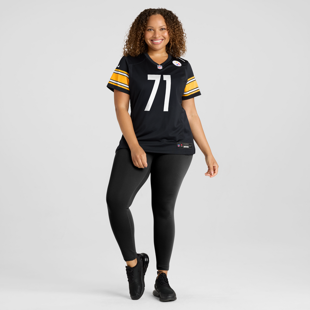 Women's Pittsburgh Steelers Max Iheanachor Nike Black Team Game Jersey