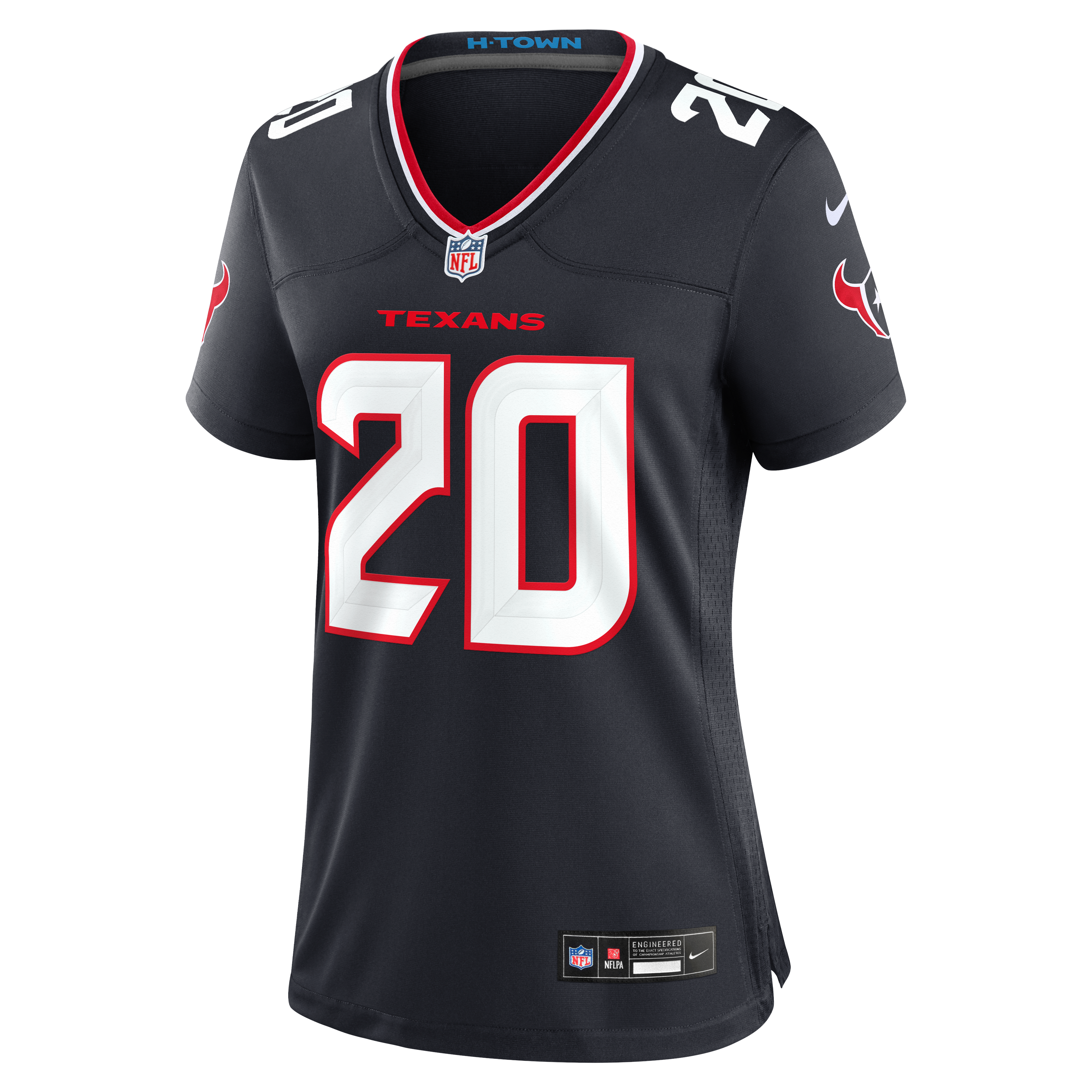 Women's Houston Texans Jamarcus Ingram Nike Navy Team Game Jersey