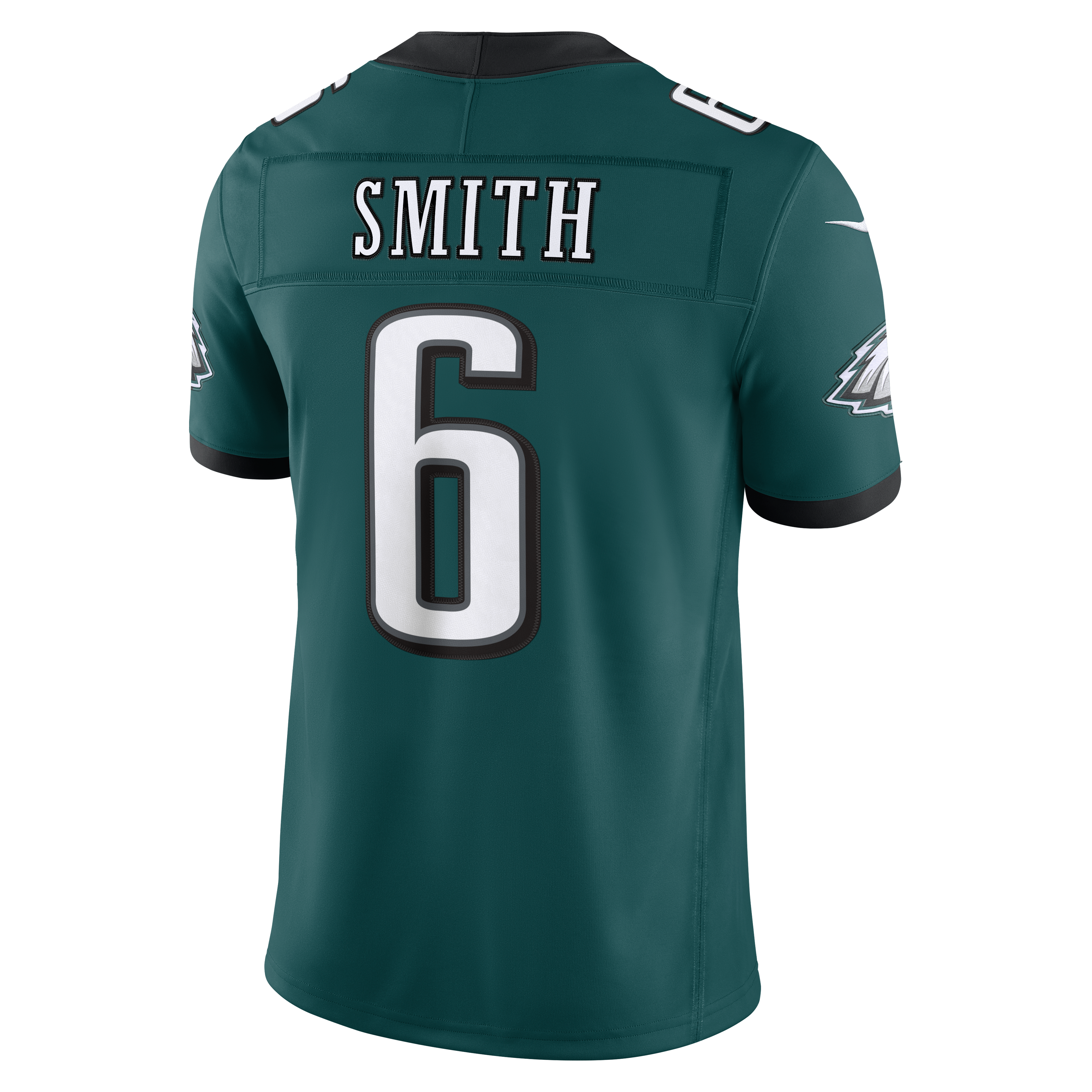 Men's Philadelphia Eagles Devonta Smith Nike Midnight Green Team Vapor Fuse Stitched Limited Jersey