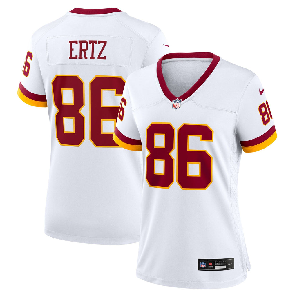 Women's Washington Commanders Zach Ertz Nike White Game Super Bowl Era Jersey