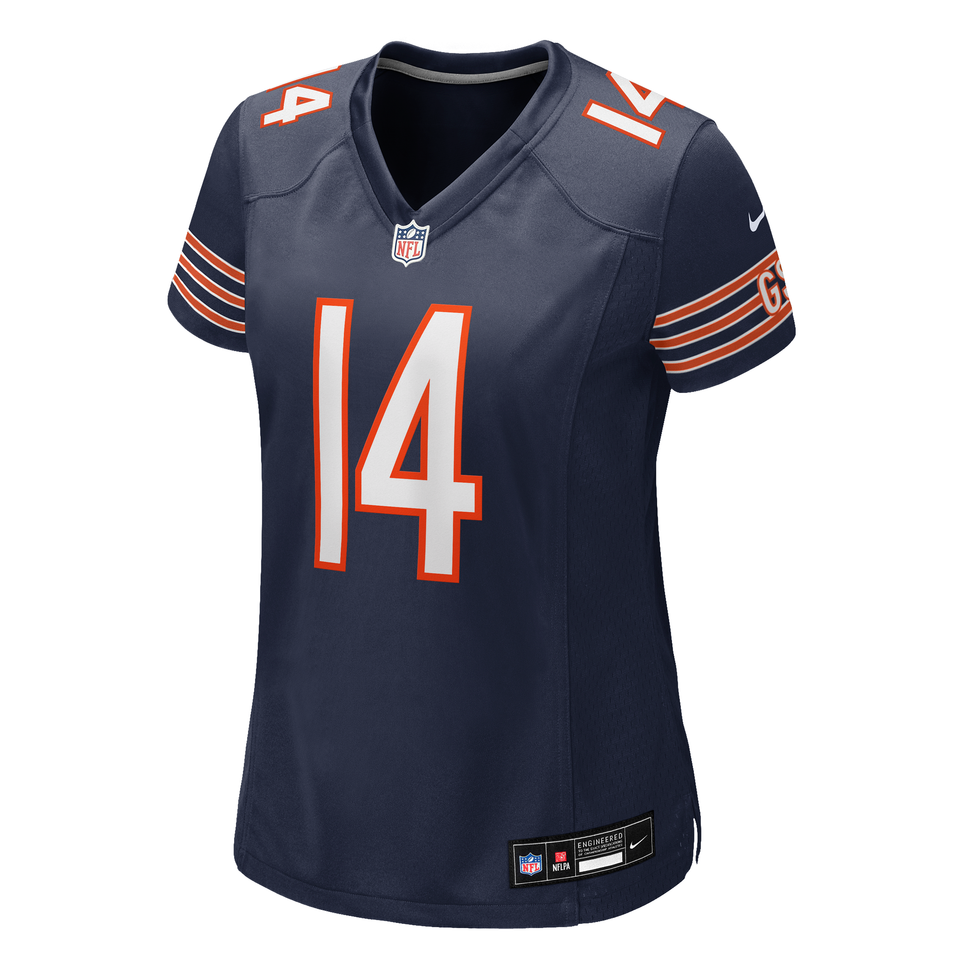 Women's Chicago Bears Kalif Raymond Nike Navy Team Game Jersey