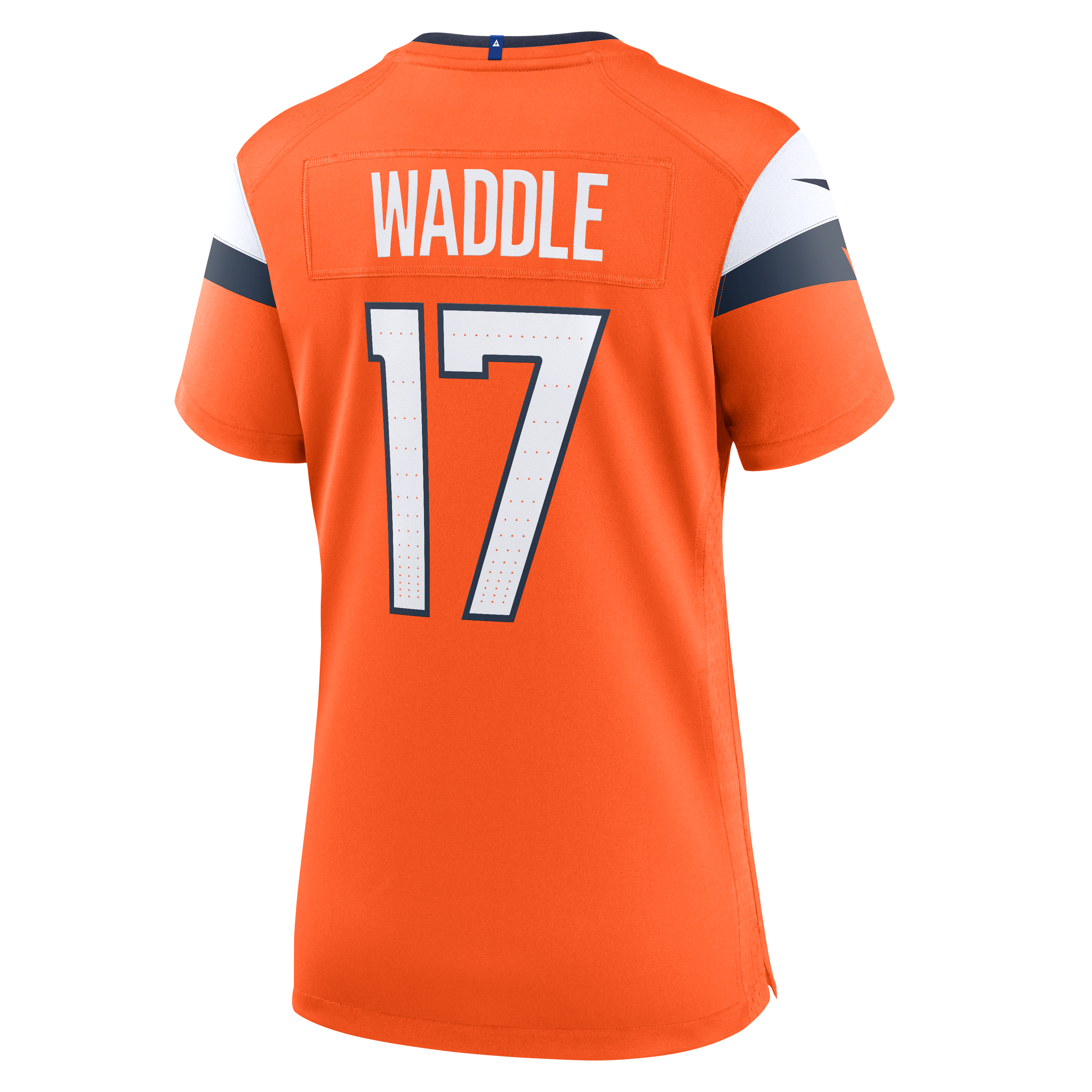 Women's Denver Broncos Jaylen Waddle Nike Orange Game Jersey