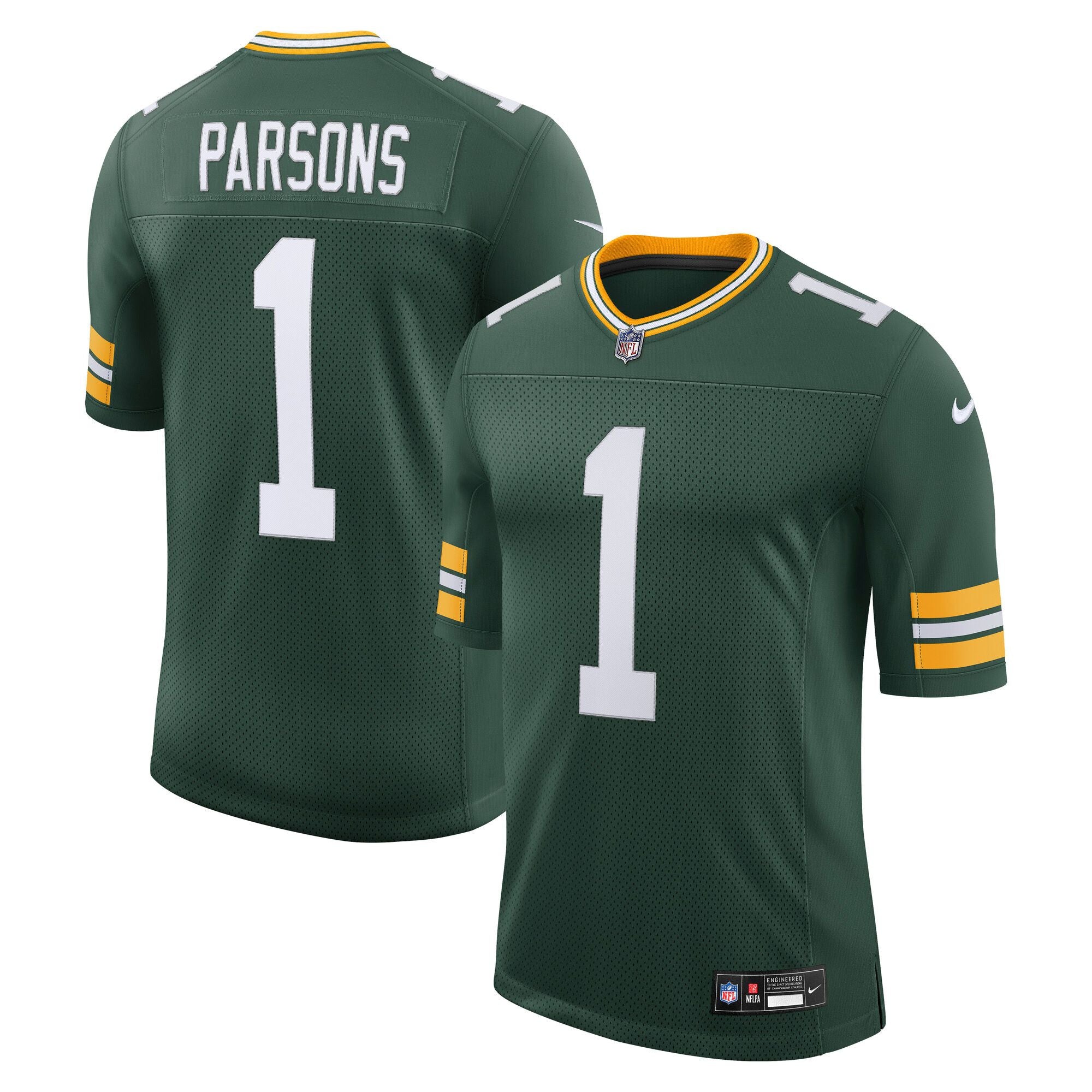 Men's Green Bay Packers Micah Parsons Nike Green Vapor Untouchable Stitched Limited Jersey