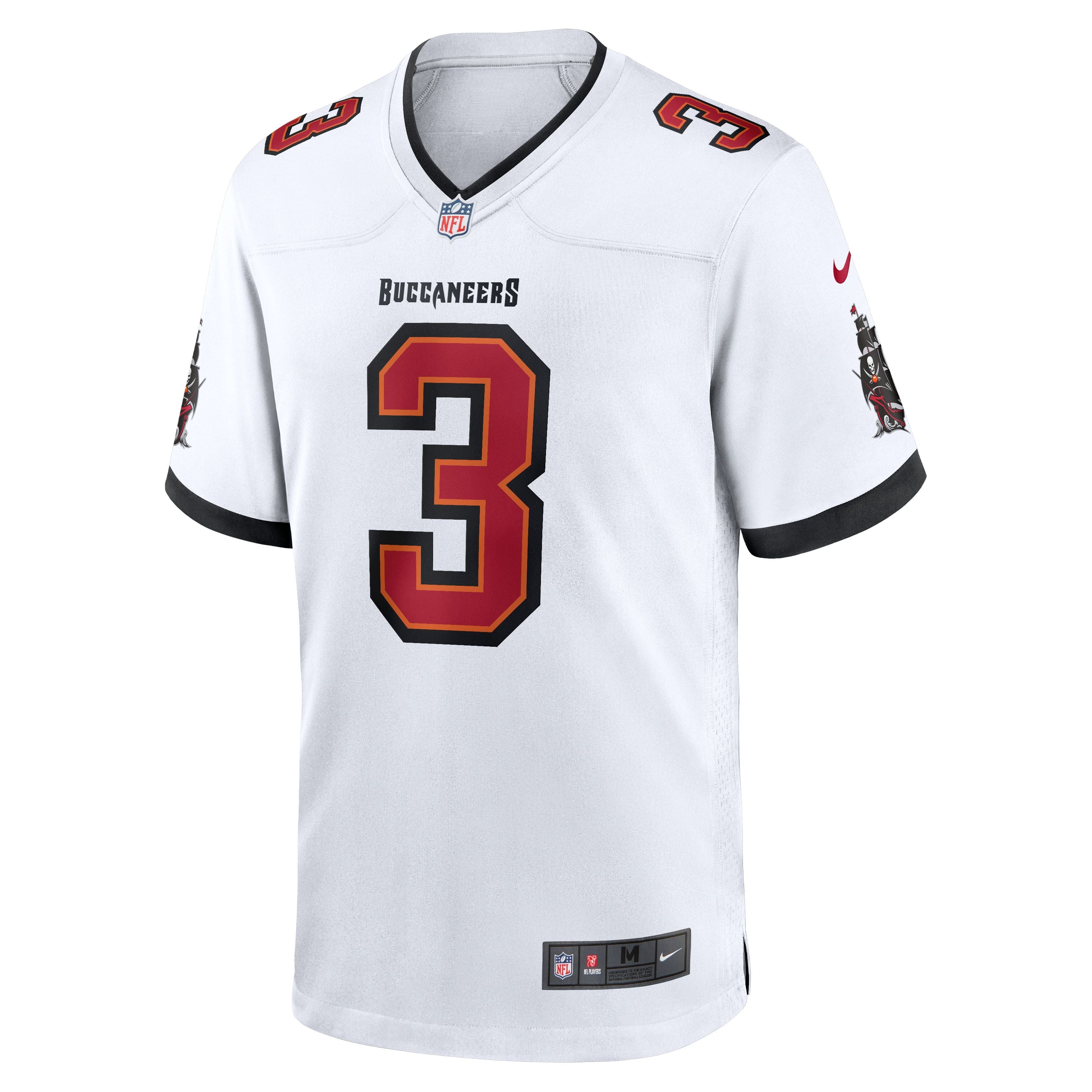 Men's Tampa Bay Buccaneers Rueben Bain Jr Nike White Game Jersey