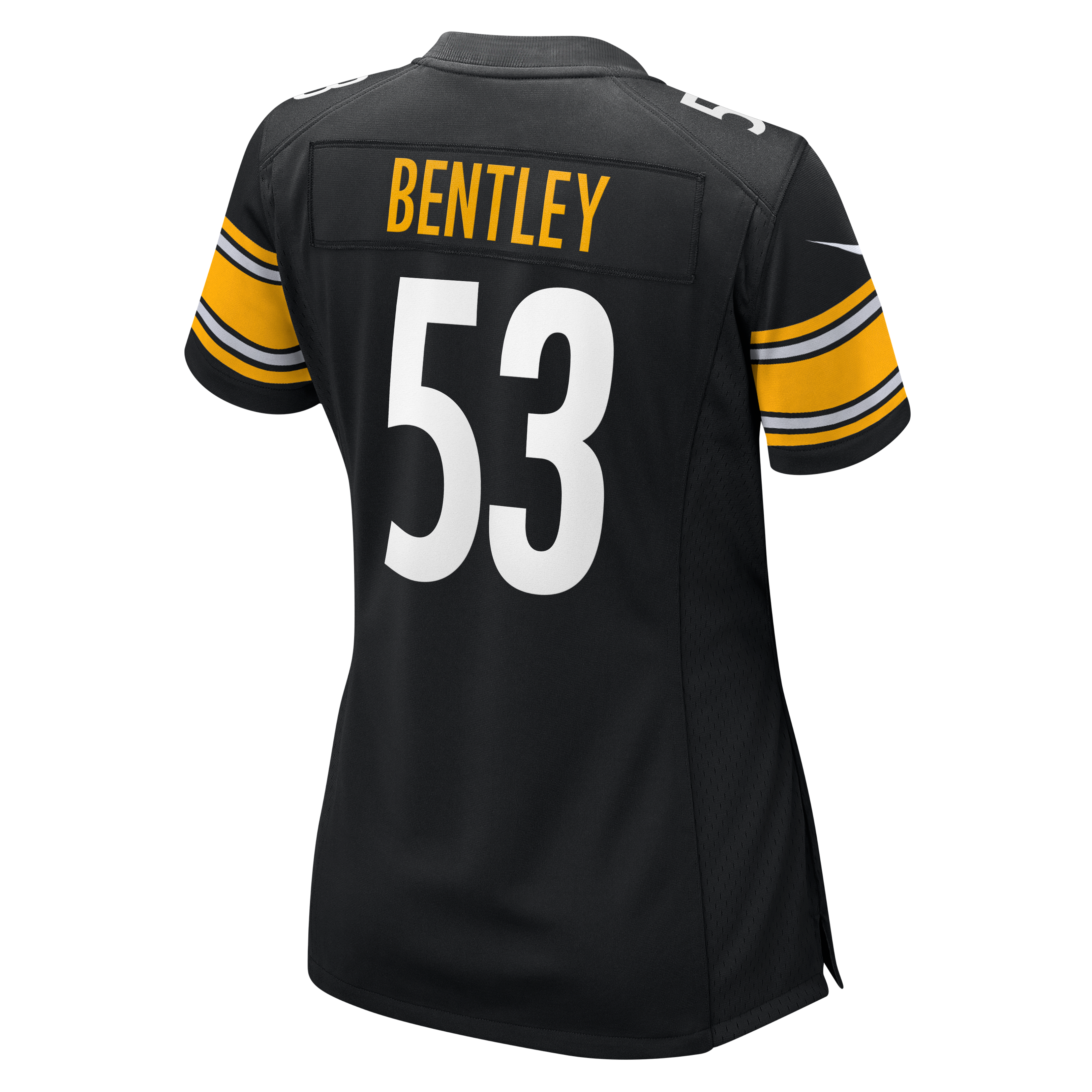 Women's Pittsburgh Steelers Jawhaun Bentley Nike Black Team Game Jersey