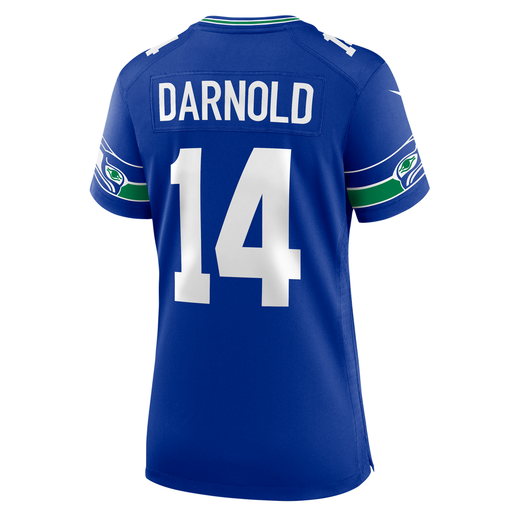 Women's Seattle Seahawks Sam Darnold Nike Royal Alternate Game Jersey