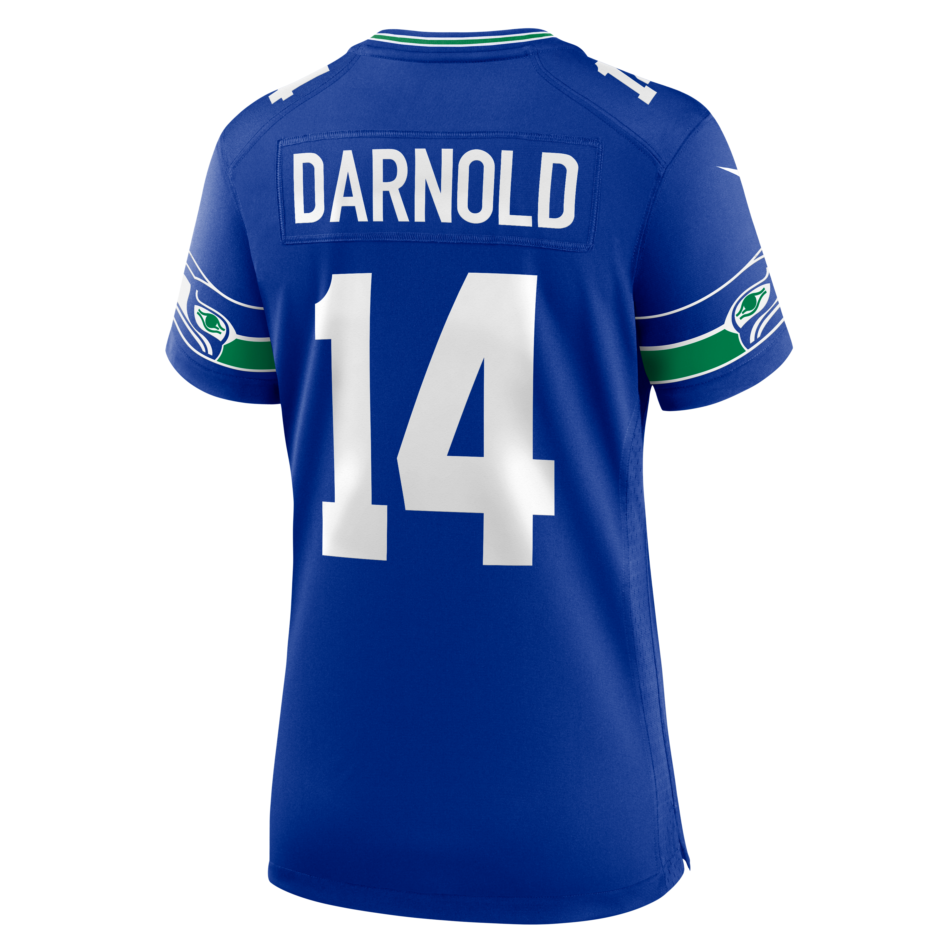 Women's Seattle Seahawks Sam Darnold Nike Royal Alternate Game Jersey