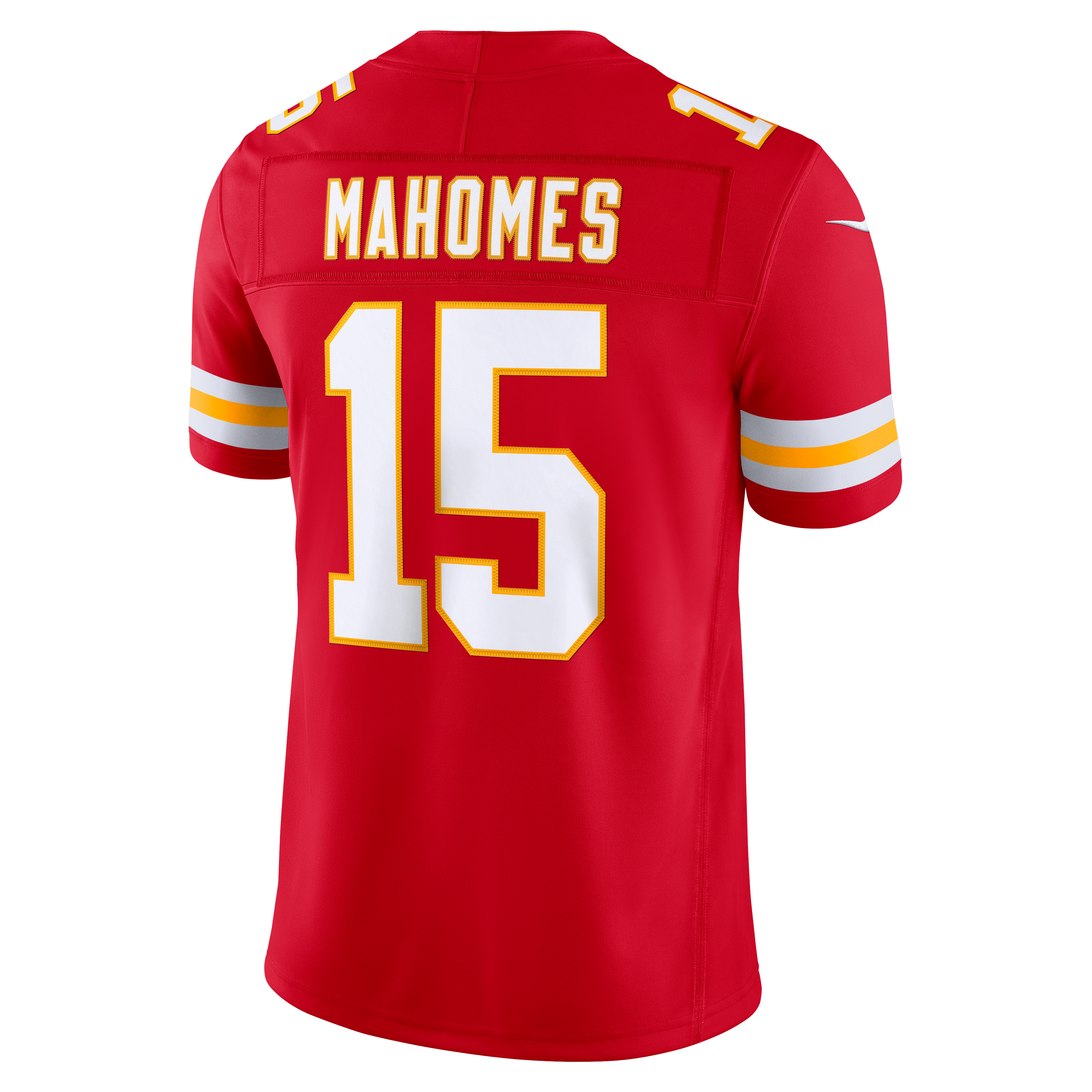Men's Kansas City Chiefs Patrick Mahomes Nike Red Team Vapor Fuse Stitched Limited Jersey