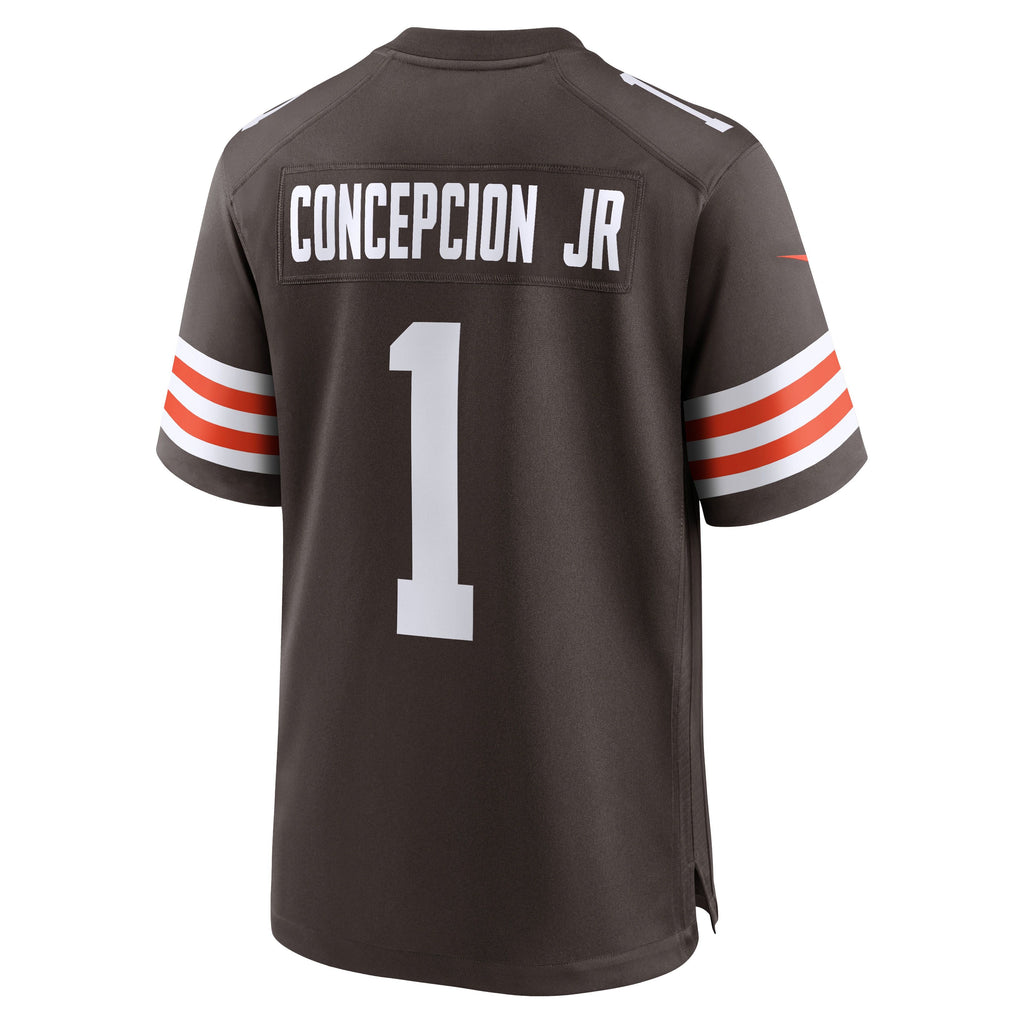 Men's Cleveland Browns Kc Concepcion Nike Brown 2026 Nfl Draft First Round Pick No 24 Team Game Jersey