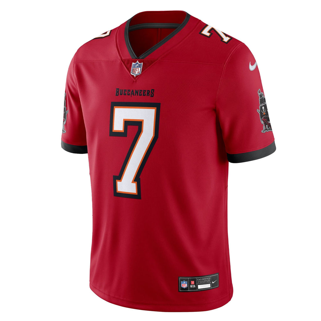 Men's Tampa Bay Buccaneers Bucky Irving Nike Red Vapor Untouchable Stitched Limited Jersey