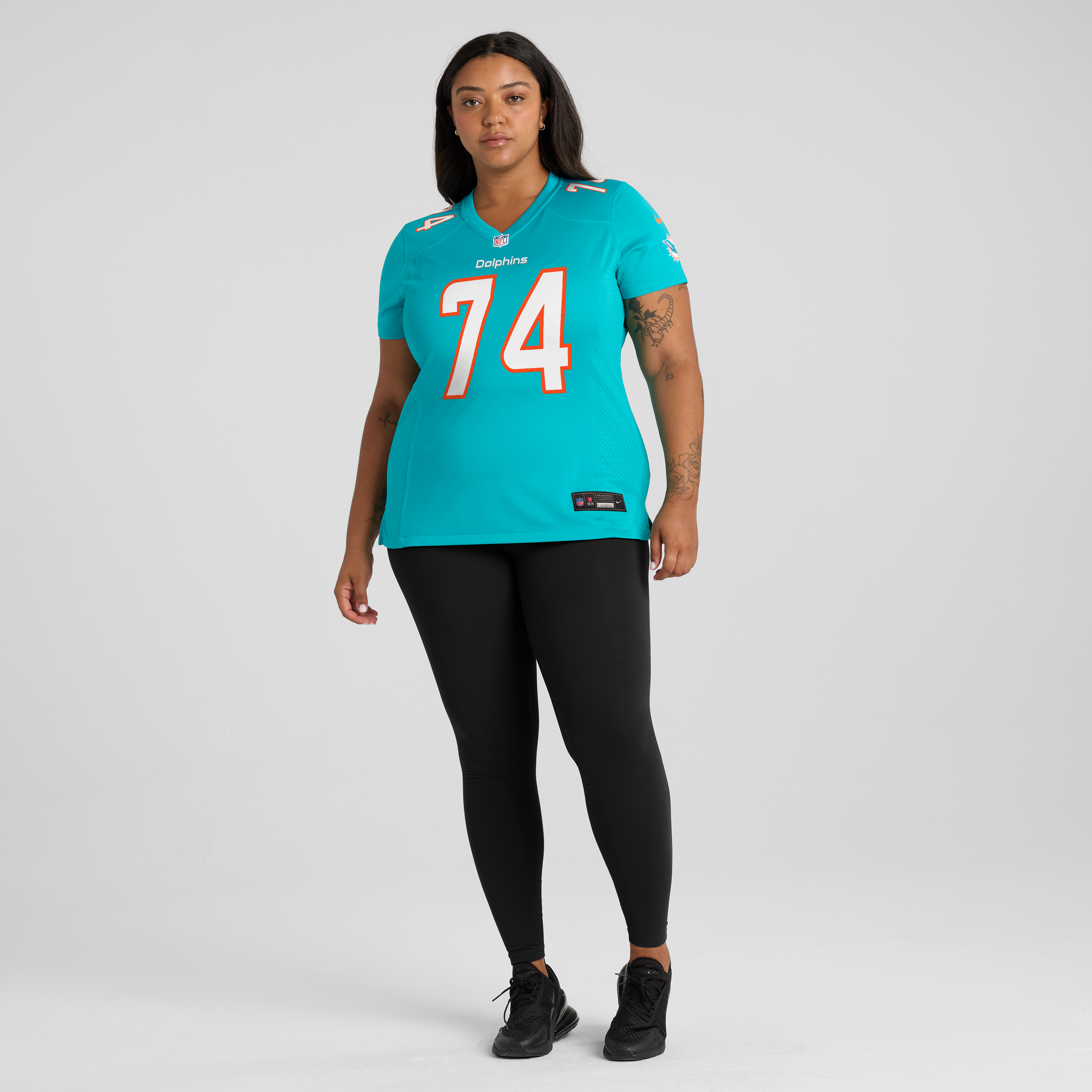 Women's Miami Dolphins Kadyn Proctor Nike Aqua Team Game Jersey