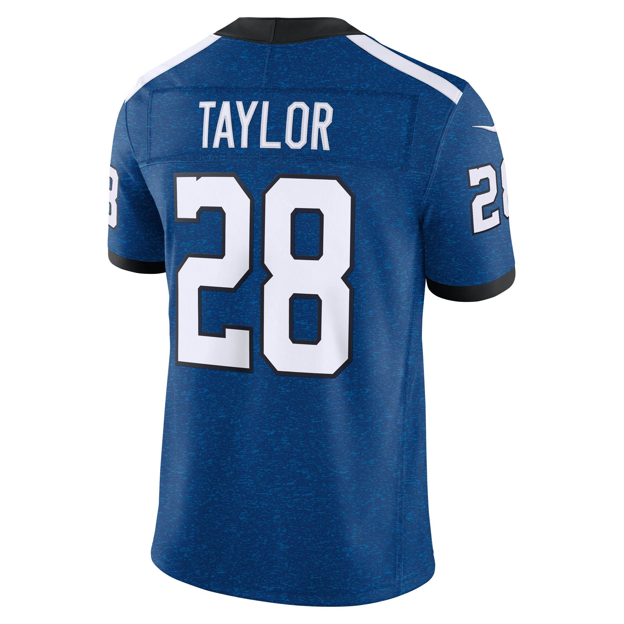 Men's Indianapolis Colts Jonathan Taylor Nike Royal Alternate Indiana Nights Vapor Fuse Stitched Limited Jersey