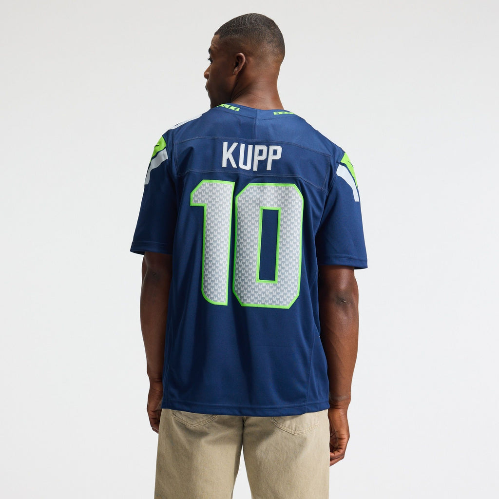 Men's Seattle Seahawks Cooper Kupp Nike College Navy Team Vapor Fuse Stitched Limited Jersey