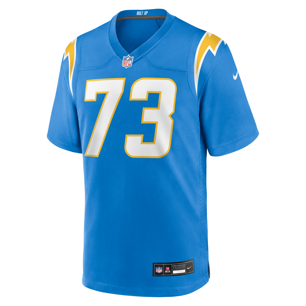 Men's Los Angeles Chargers Alex Harkey Nike Powder Blue Team Game Jersey