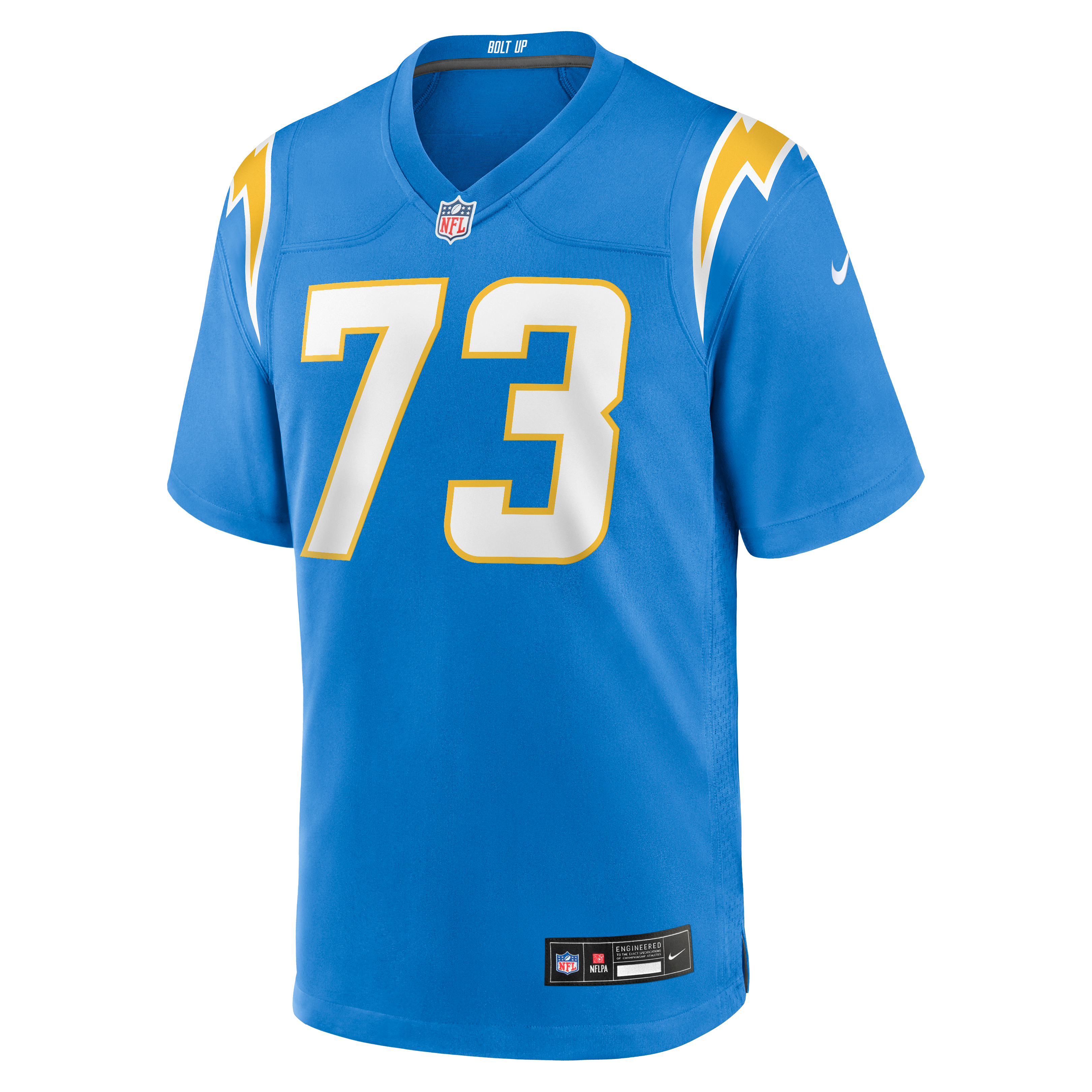 Men's Los Angeles Chargers Alex Harkey Nike Powder Blue Team Game Jersey