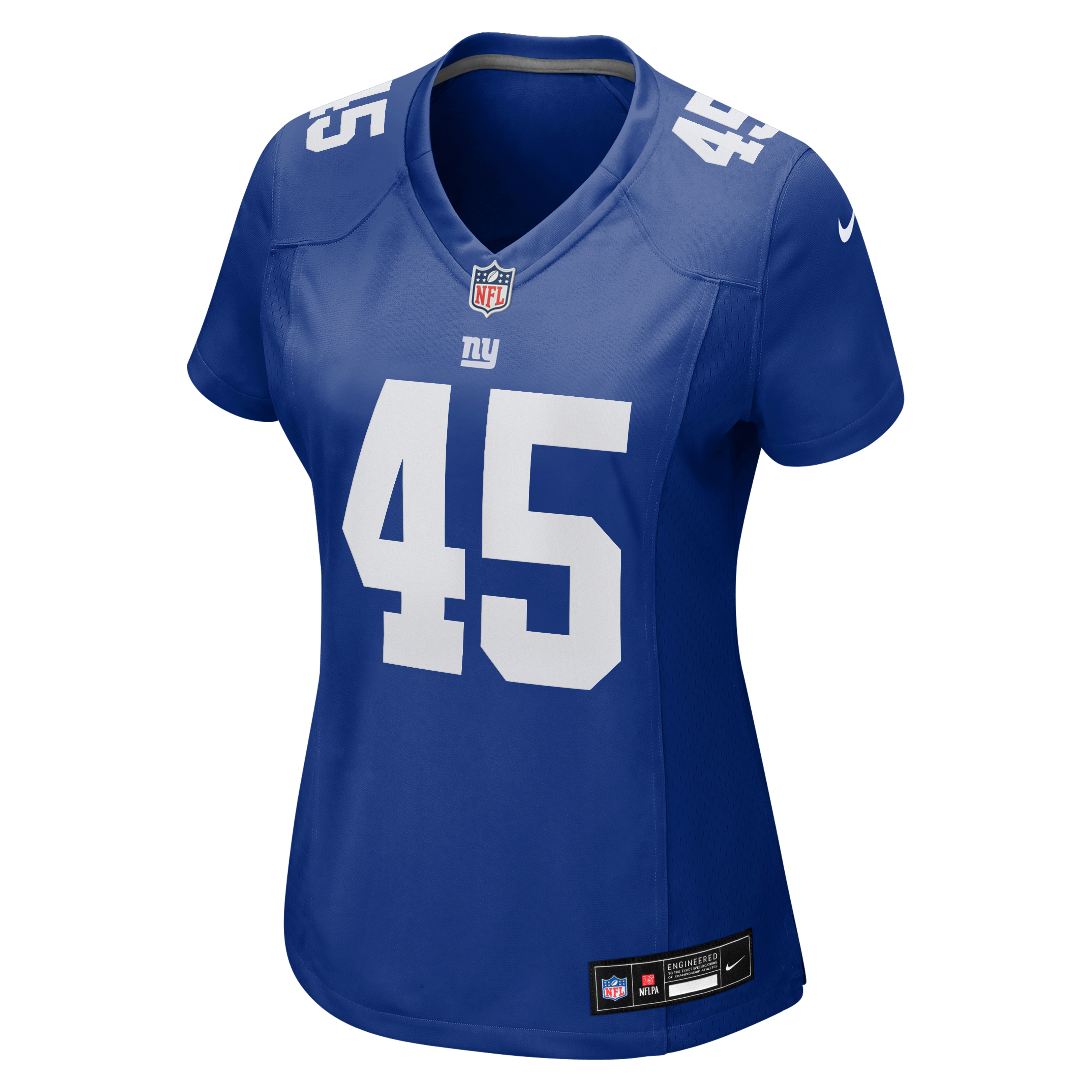 Women's New York Giants Patrick Ricard Nike Royal Team Game Jersey