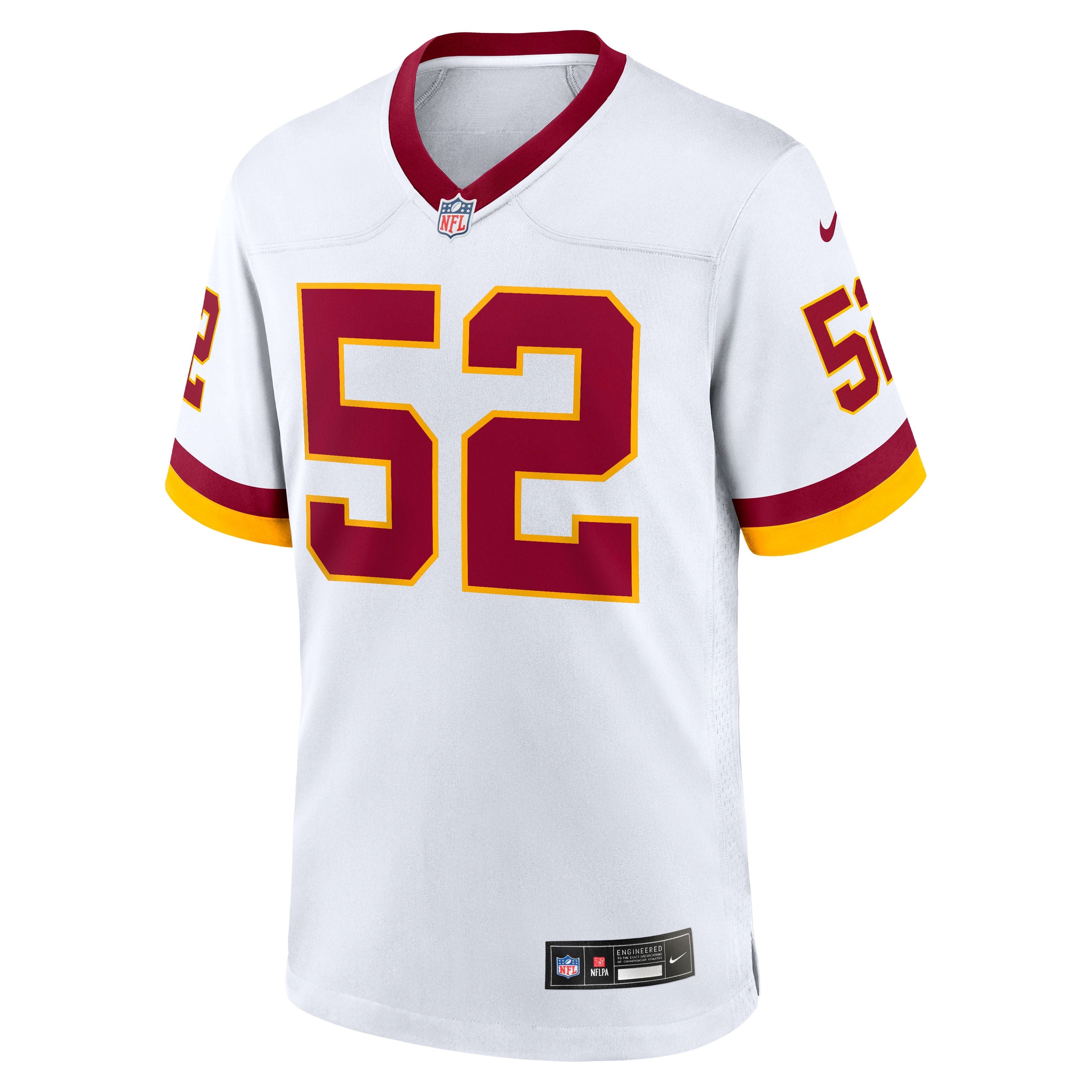 Men's Washington Commanders Sonny Styles Nike White Game Super Bowl Era Jersey