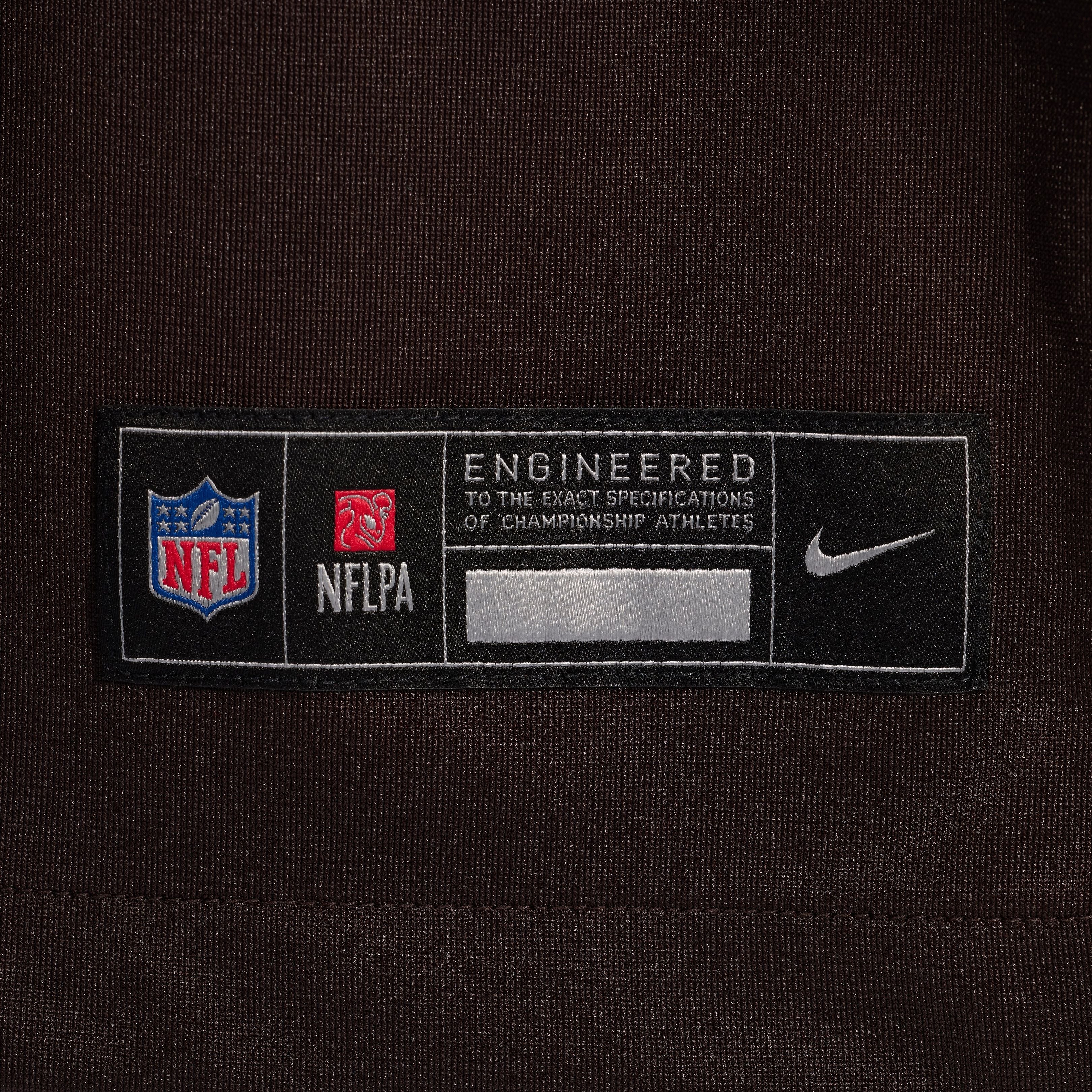 Men's Cleveland Browns Joe Royer Nike Brown Game Jersey