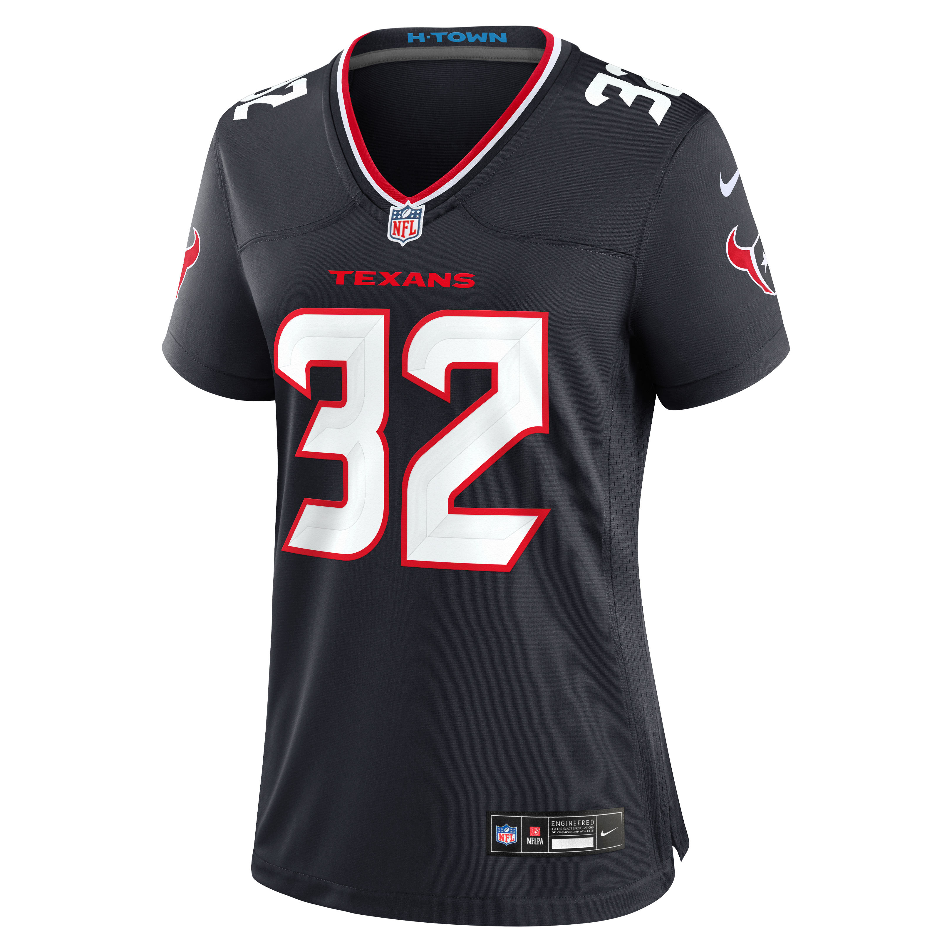 Women's Houston Texans David Montgomery Nike Navy Game Jersey