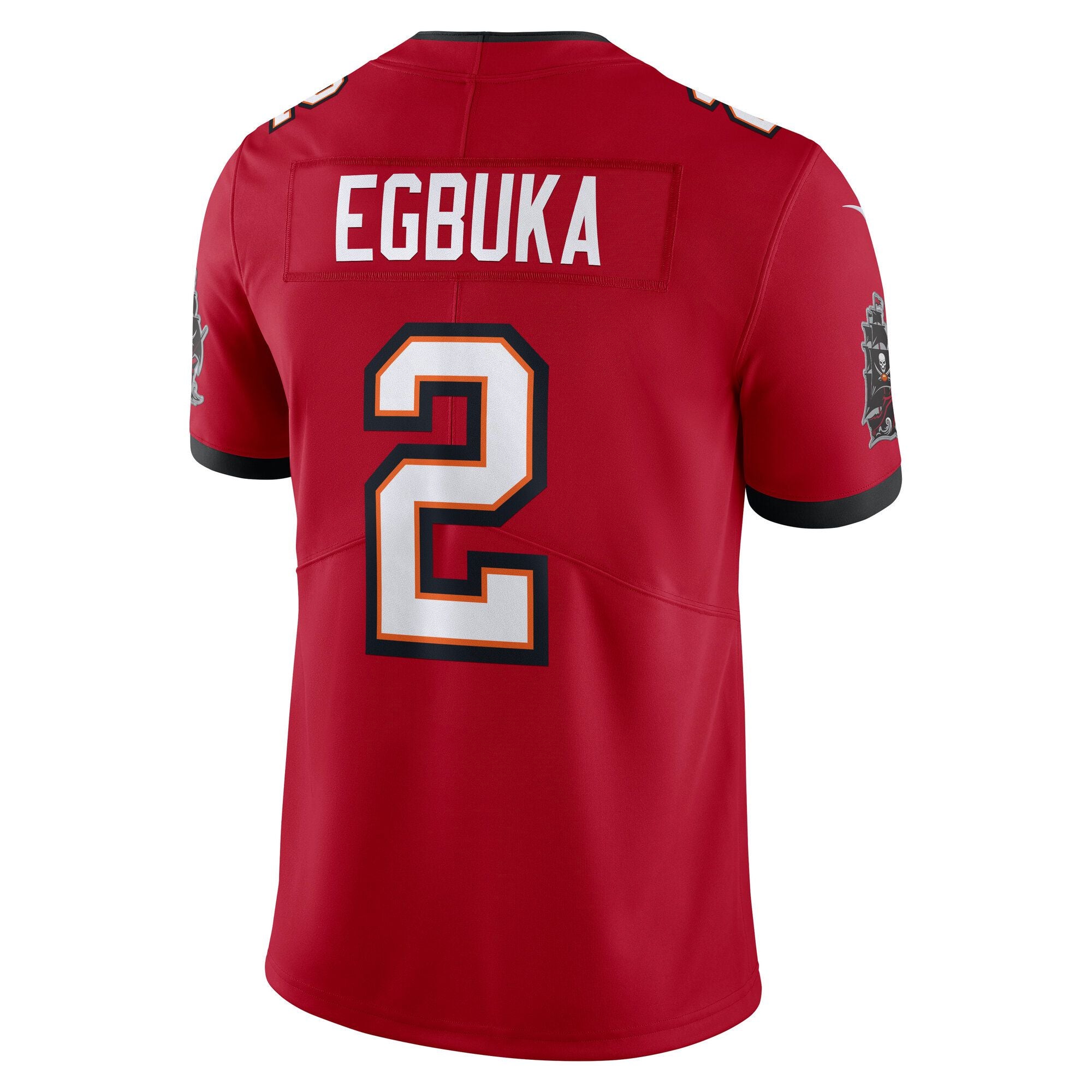 Men's Tampa Bay Buccaneers Emeka Egbuka Nike Red Vapor Untouchable Stitched Limited Jersey
