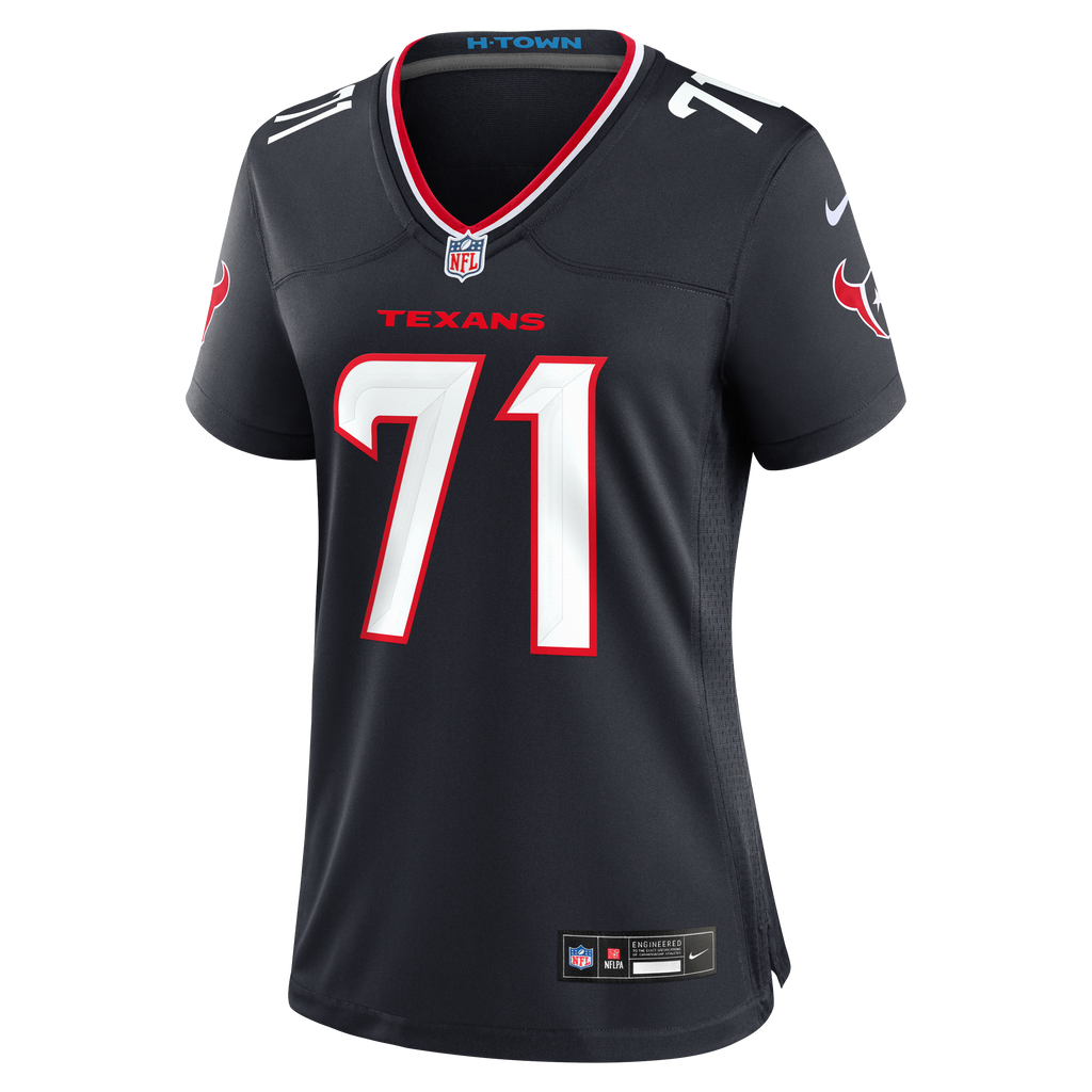 Women's Houston Texans Braden Smith Nike Navy Team Game Jersey
