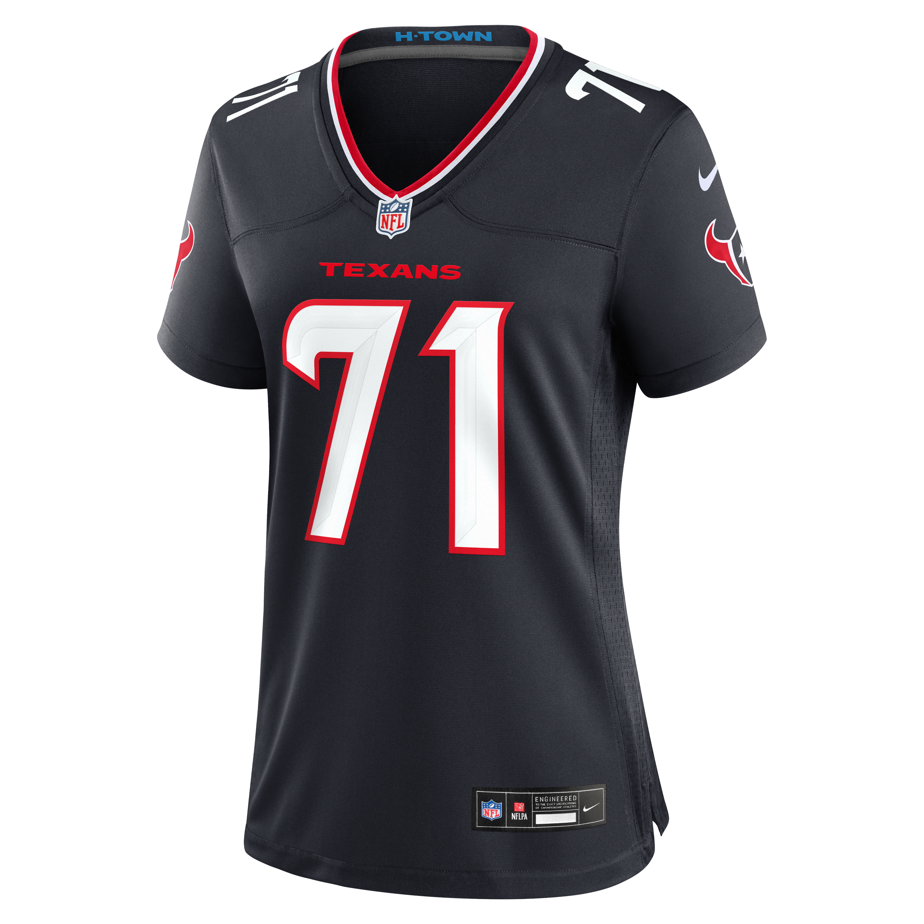 Women's Houston Texans Braden Smith Nike Navy Team Game Jersey