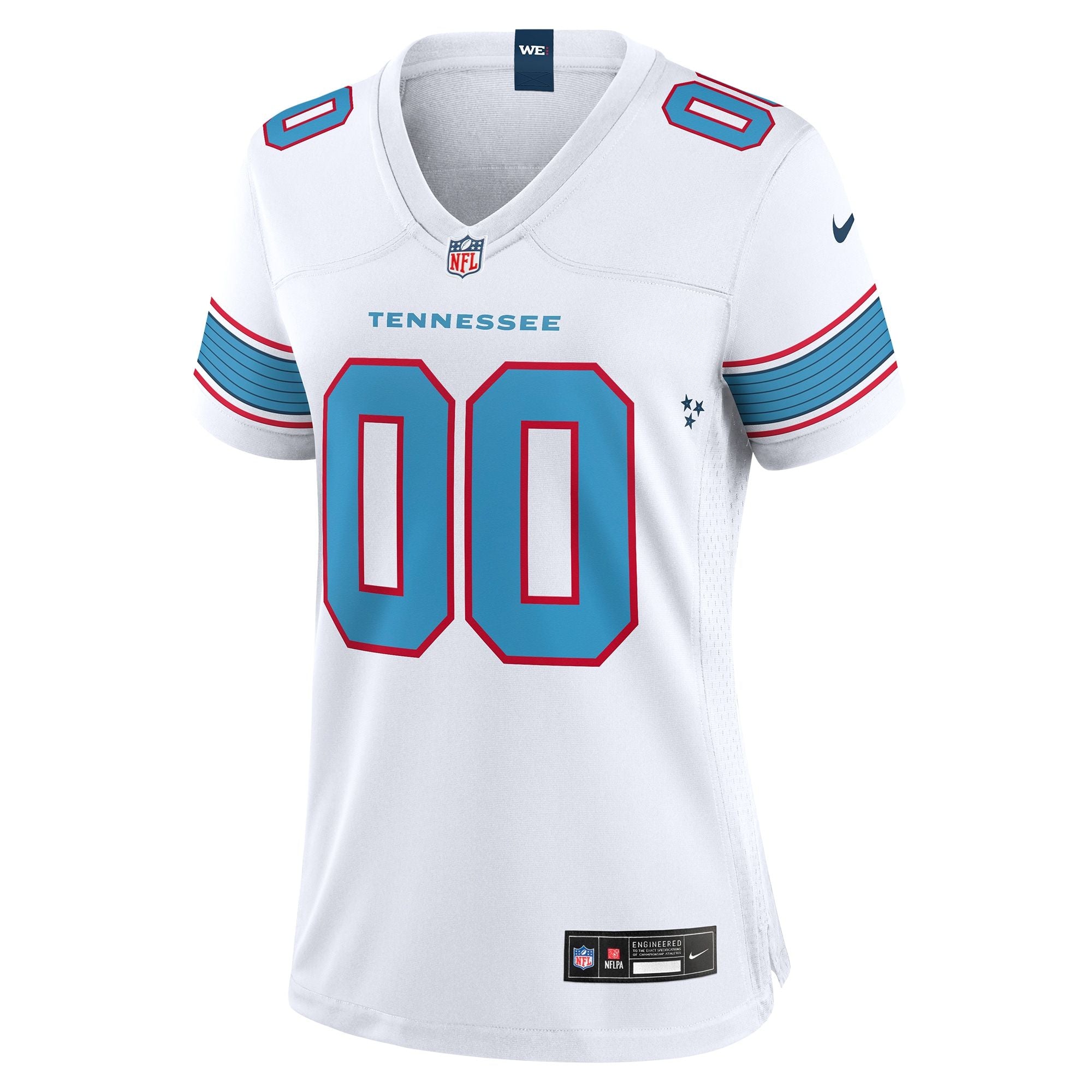 Women's Tennessee Titans Nike White Game Custom Jersey