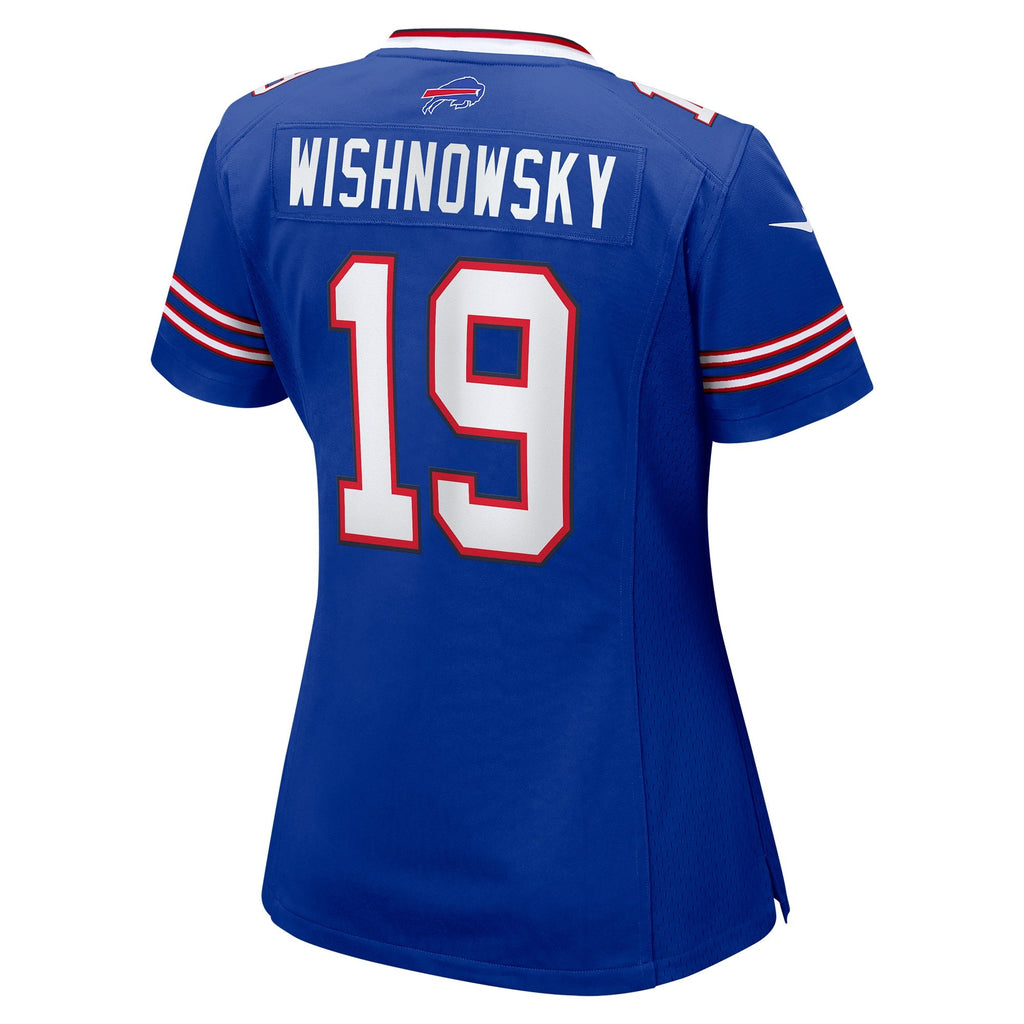 Women's Buffalo Bills Mitch Wishnowsky Nike Royal Team Game Jersey