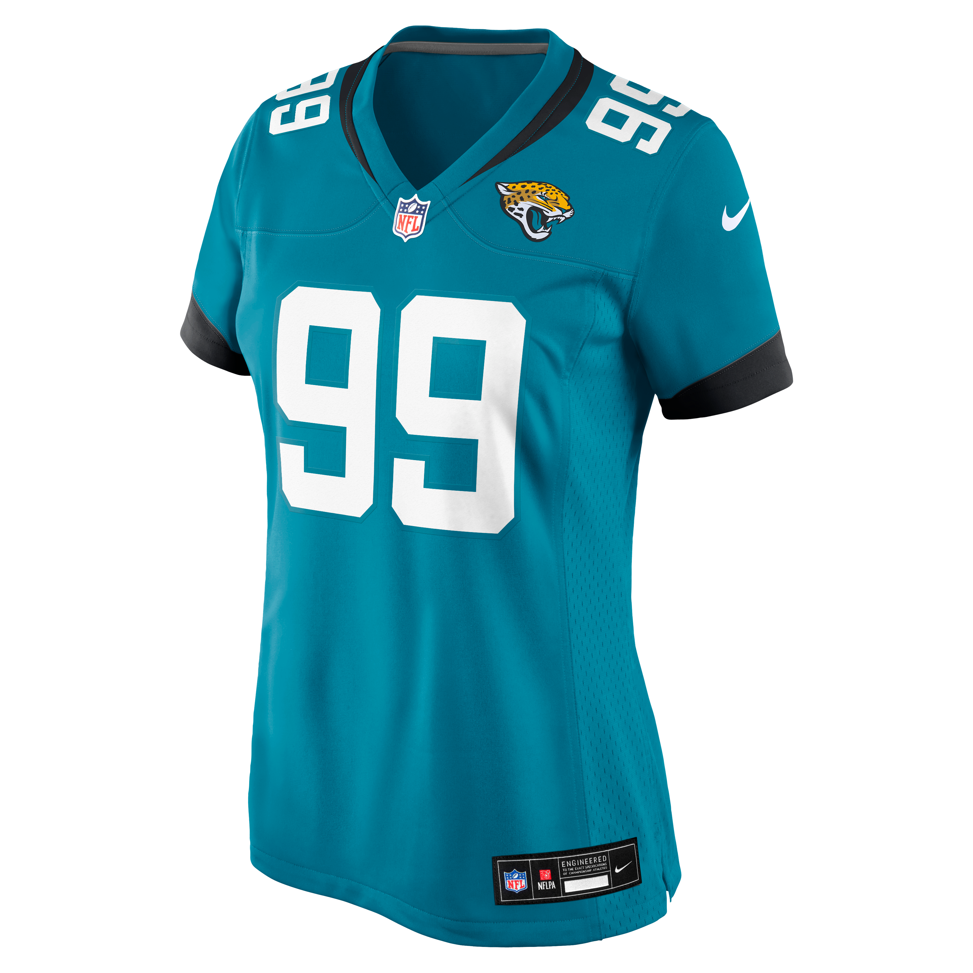 Women's Jacksonville Jaguars Ruke Orhorhoro Nike Teal Team Game Jersey