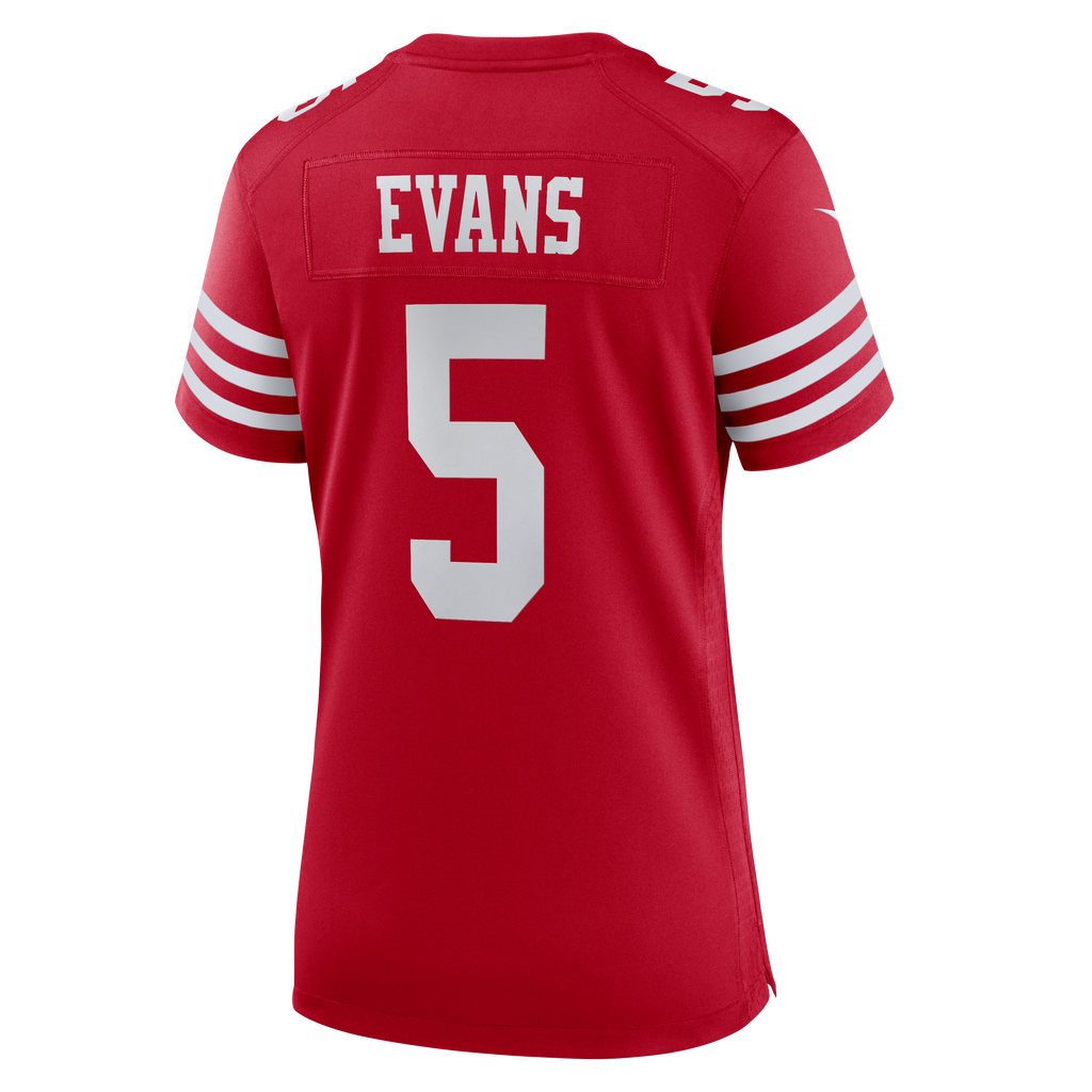 Women's San Francisco 49Ers Mike Evans Nike Scarlet Game Jersey