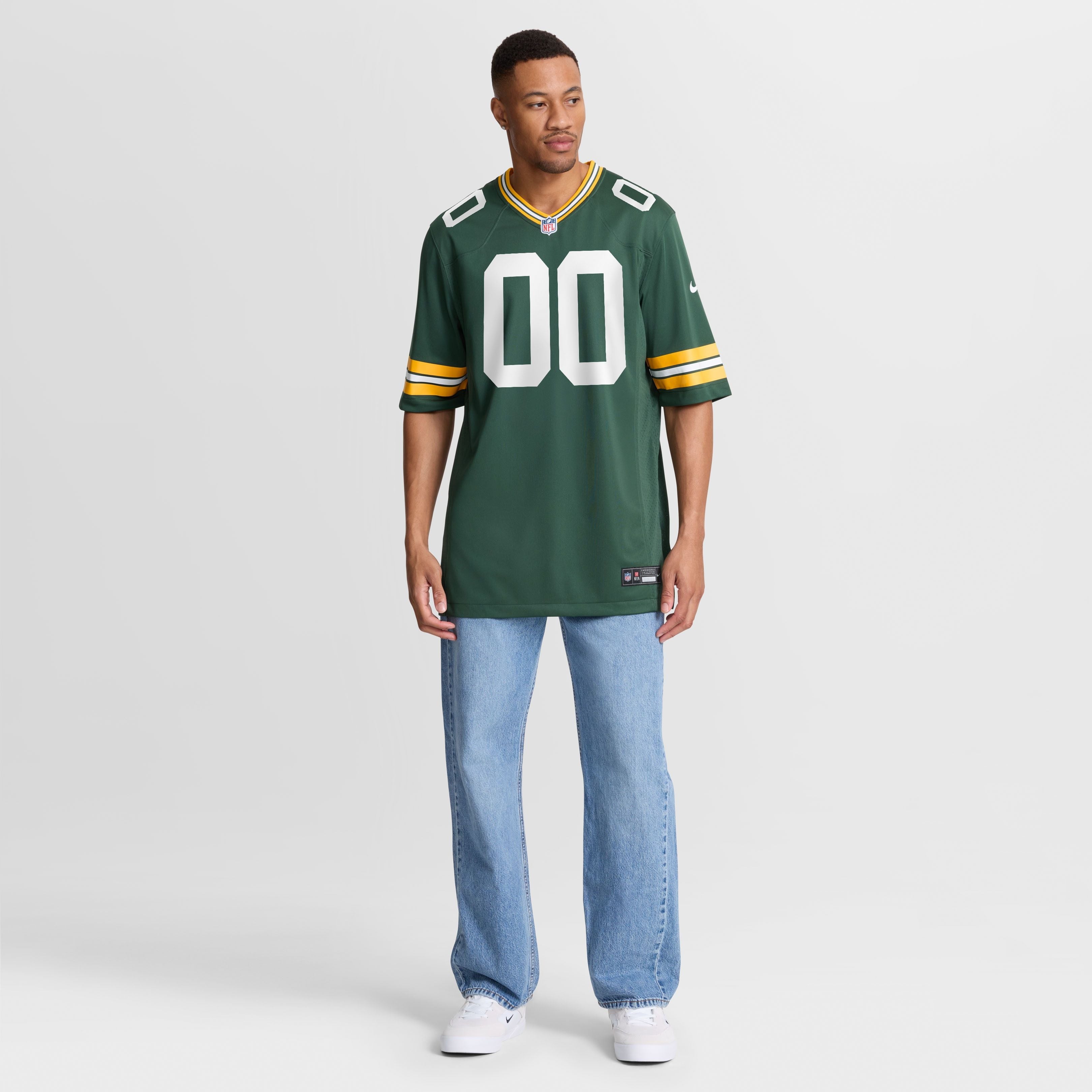 Men's Green Bay Packers Brandon Cisse Nike Green Game Jersey
