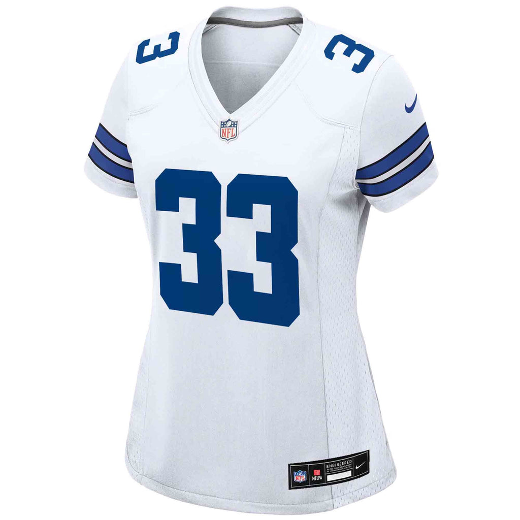 Women's Dallas Cowboys Javonte Williams Nike White Game Jersey