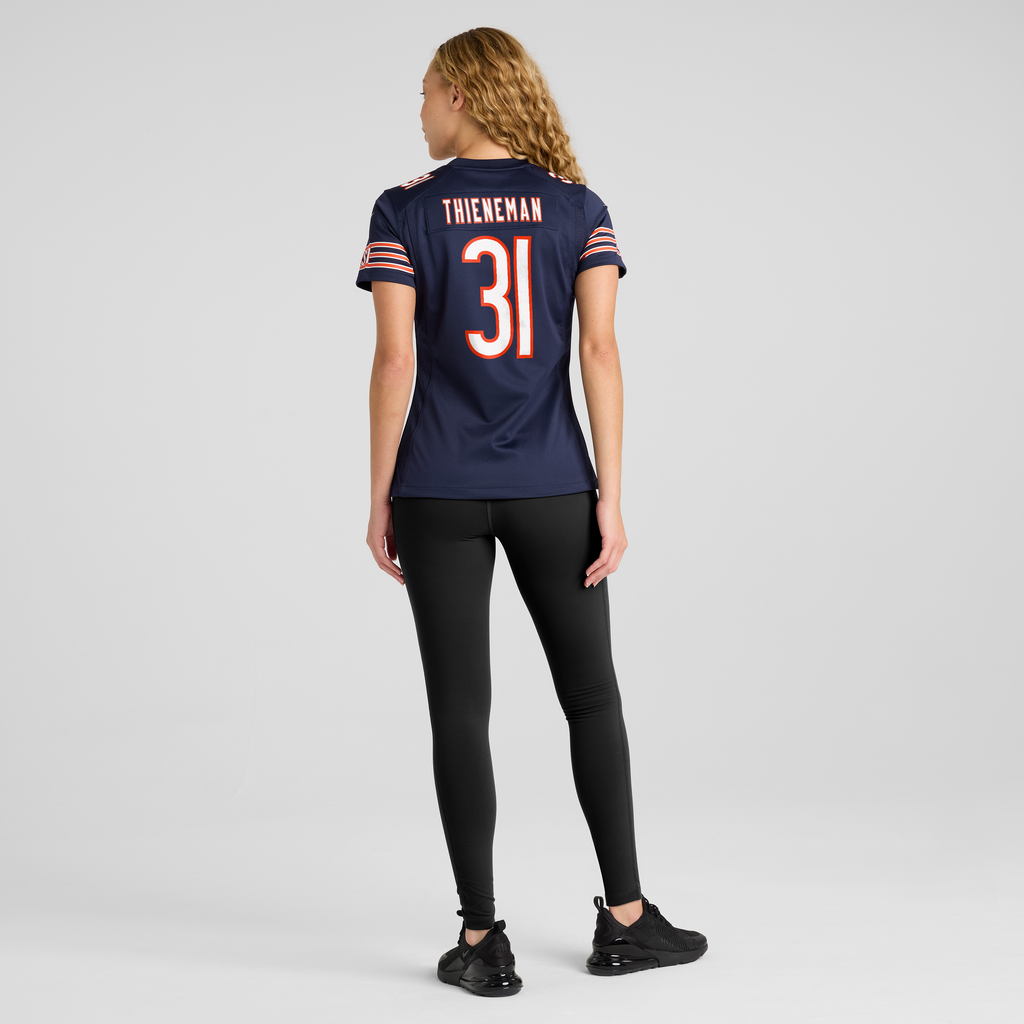 Women's Chicago Bears Dillon Thieneman Nike Navy Team Game Jersey