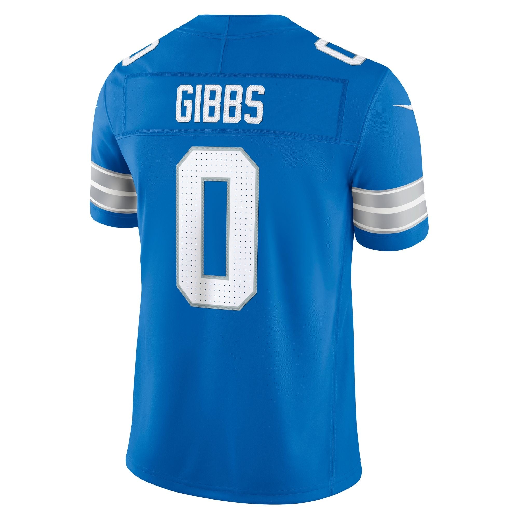 Men's Detroit Lions Jahmyr Gibbs Nike Blue Team Vapor Fuse Stitched Limited Jersey