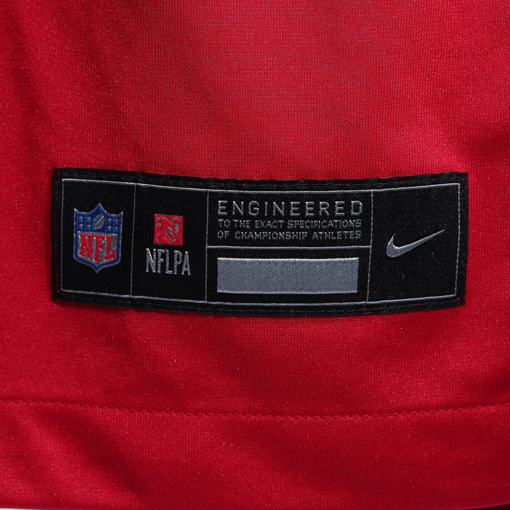 Men's San Francisco 49Ers Jaden Dugger Nike Scarlet Team Game Jersey