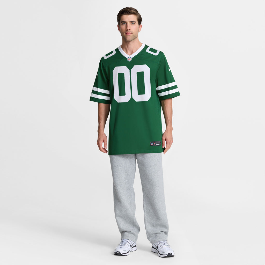 Men's New York Jets Dangelo Ponds Nike Legacy Green Game Jersey