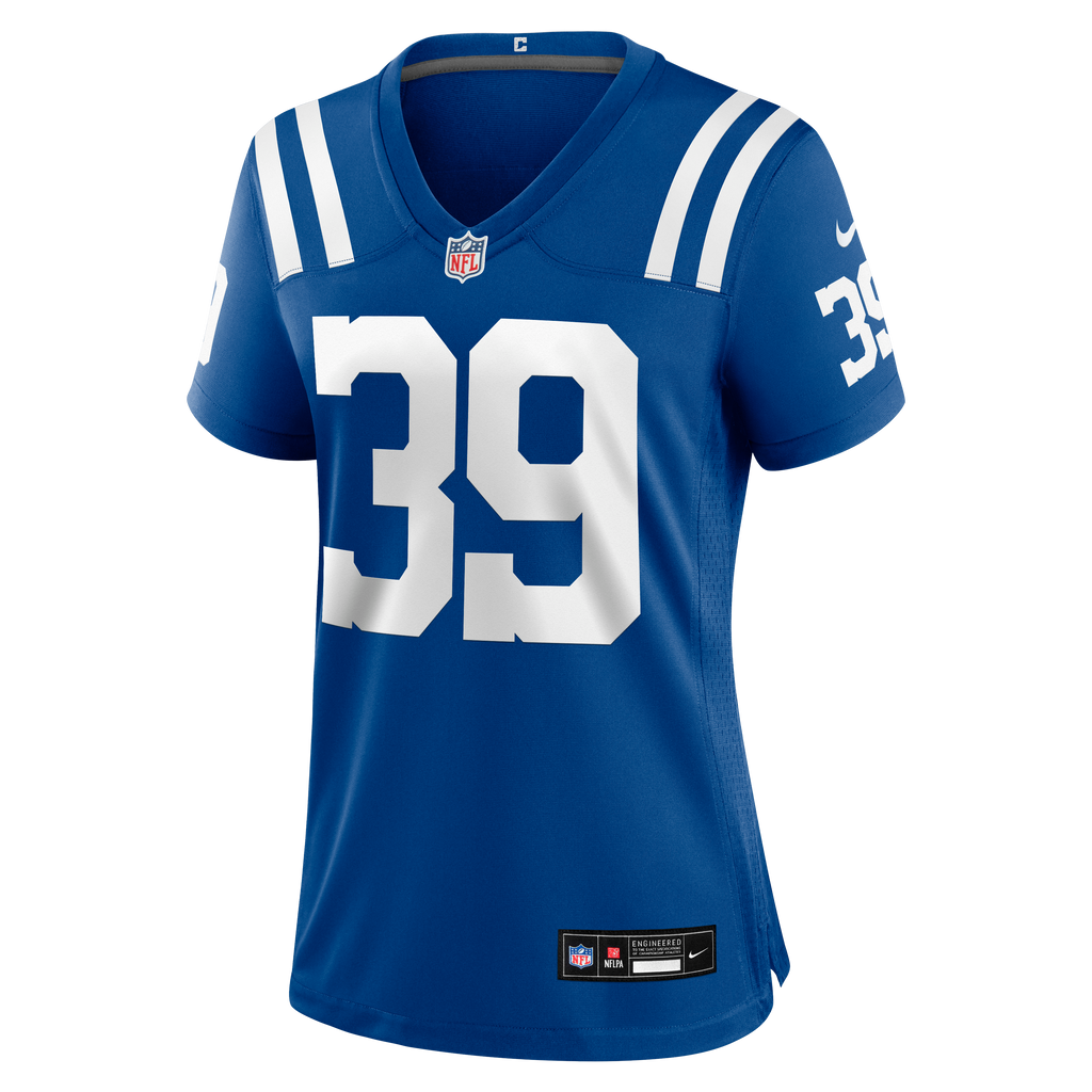 Women's Indianapolis Colts George Odum Nike Royal Team Game Jersey