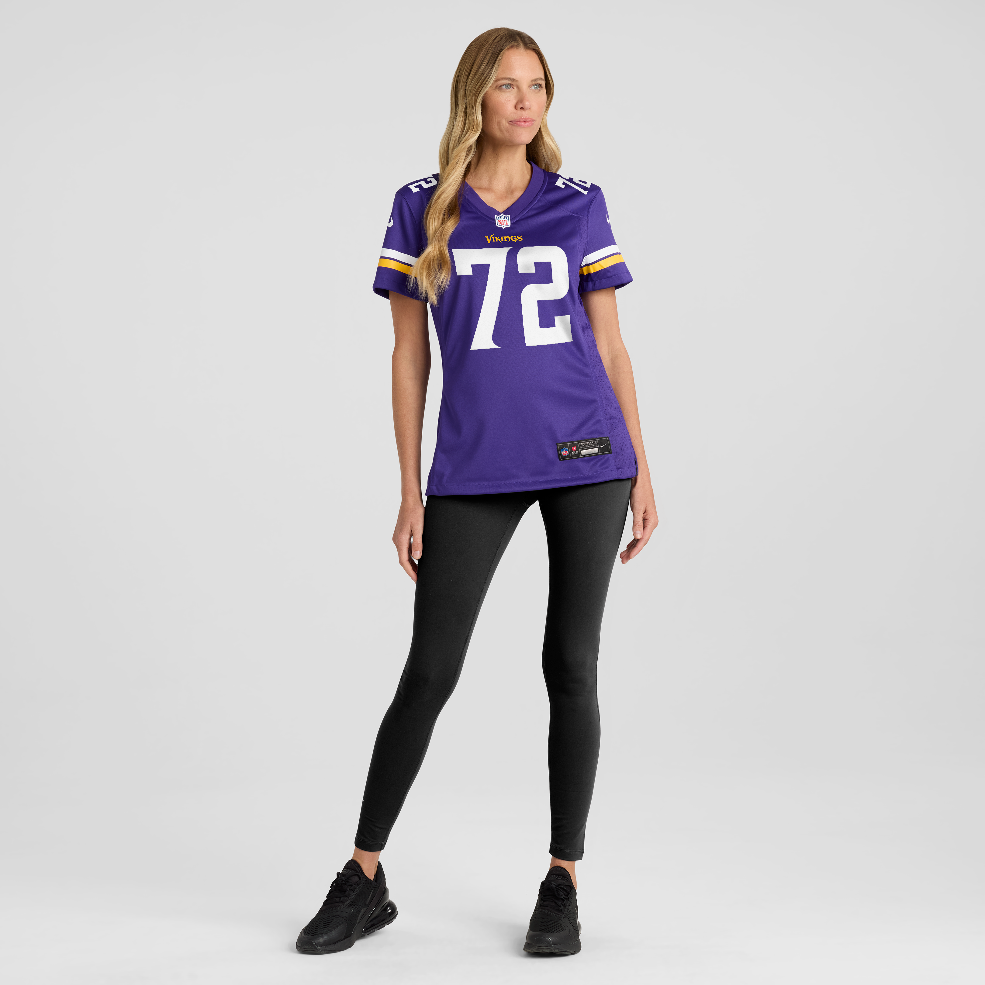 Women's Minnesota Vikings Ryan Van Demark Nike Purple Team Game Jersey