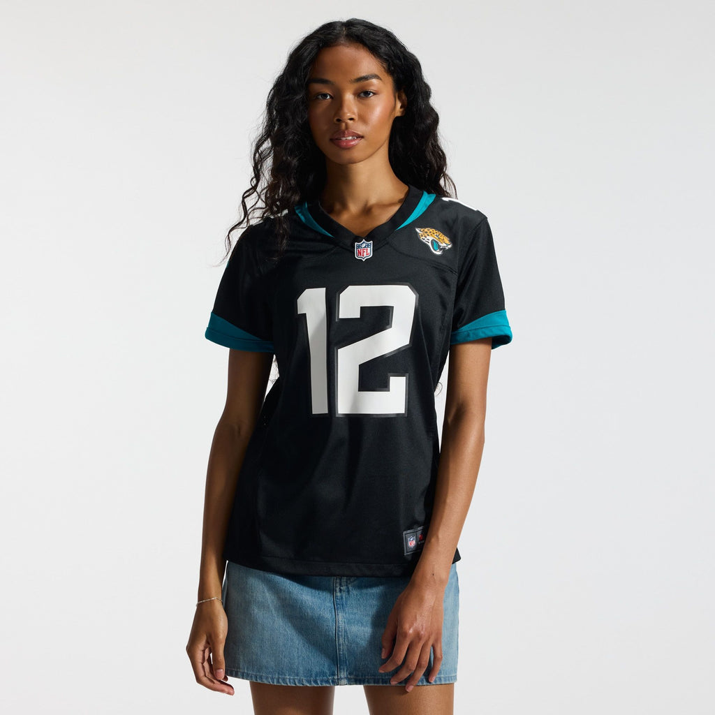 Women's Jacksonville Jaguars Travis Hunter Nike Black Alternate Game Jersey