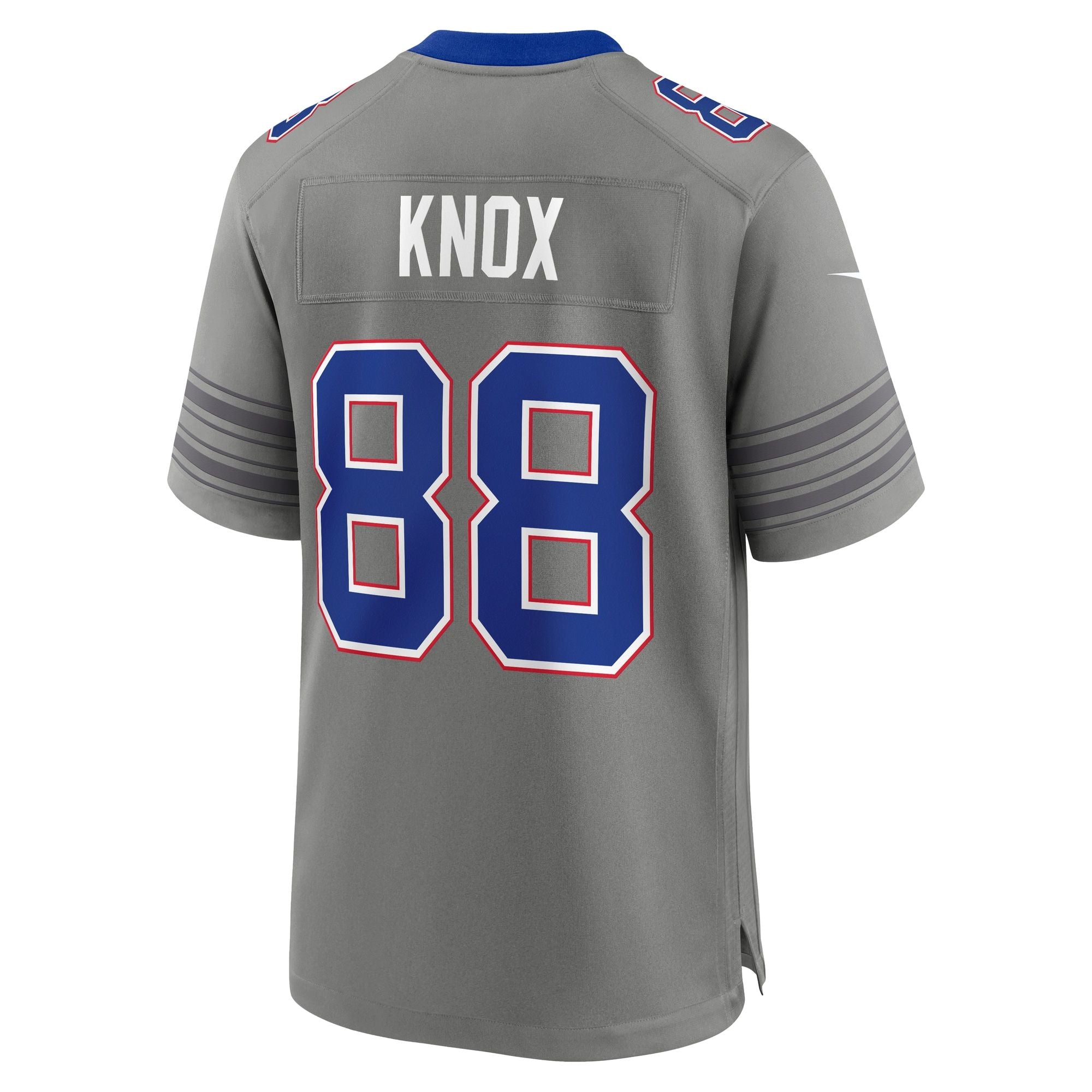 Men's Buffalo Bills Dawson Knox Nike Gray Nickel City Game Jersey