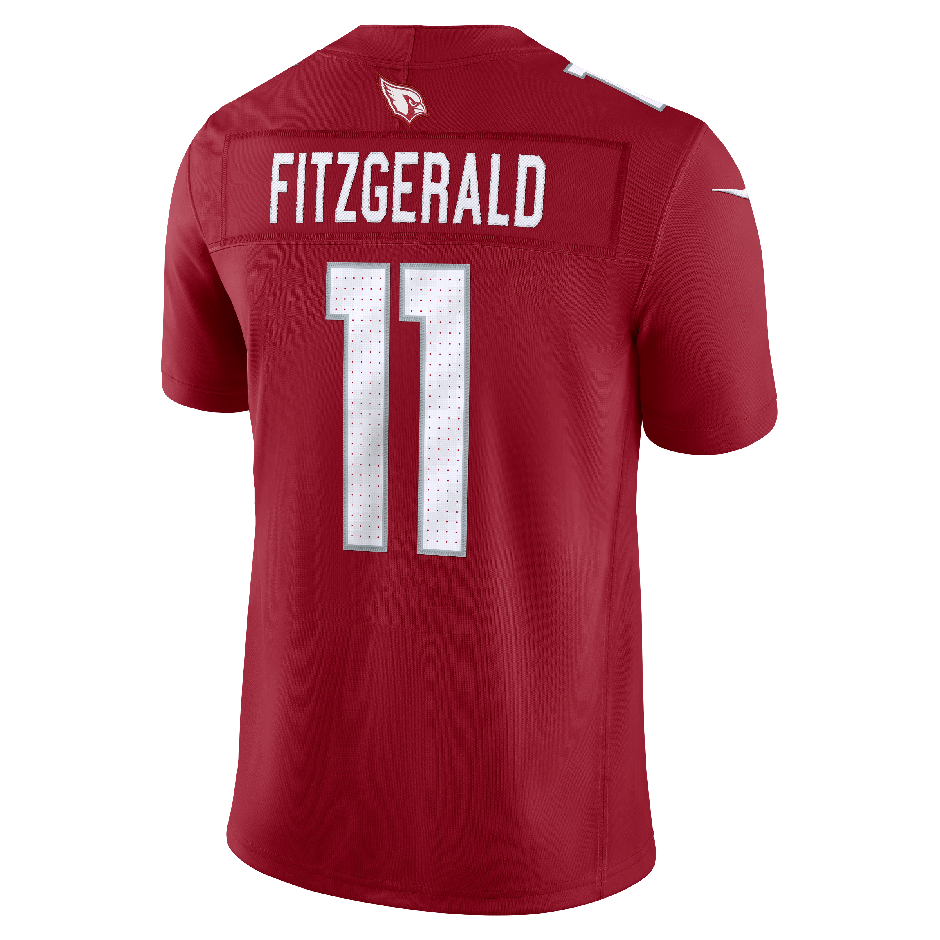 Men's Arizona Cardinals Larry Fitzgerald Nike Cardinal Vapor Fuse Stitched Retired Limited Jersey