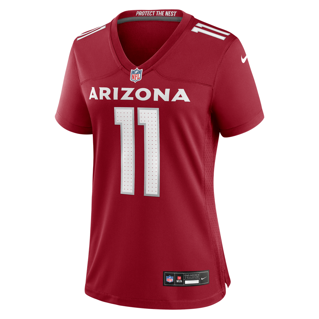 Women's Arizona Cardinals Larry Fitzgerald Nike Cardinal Team Retired Game Jersey