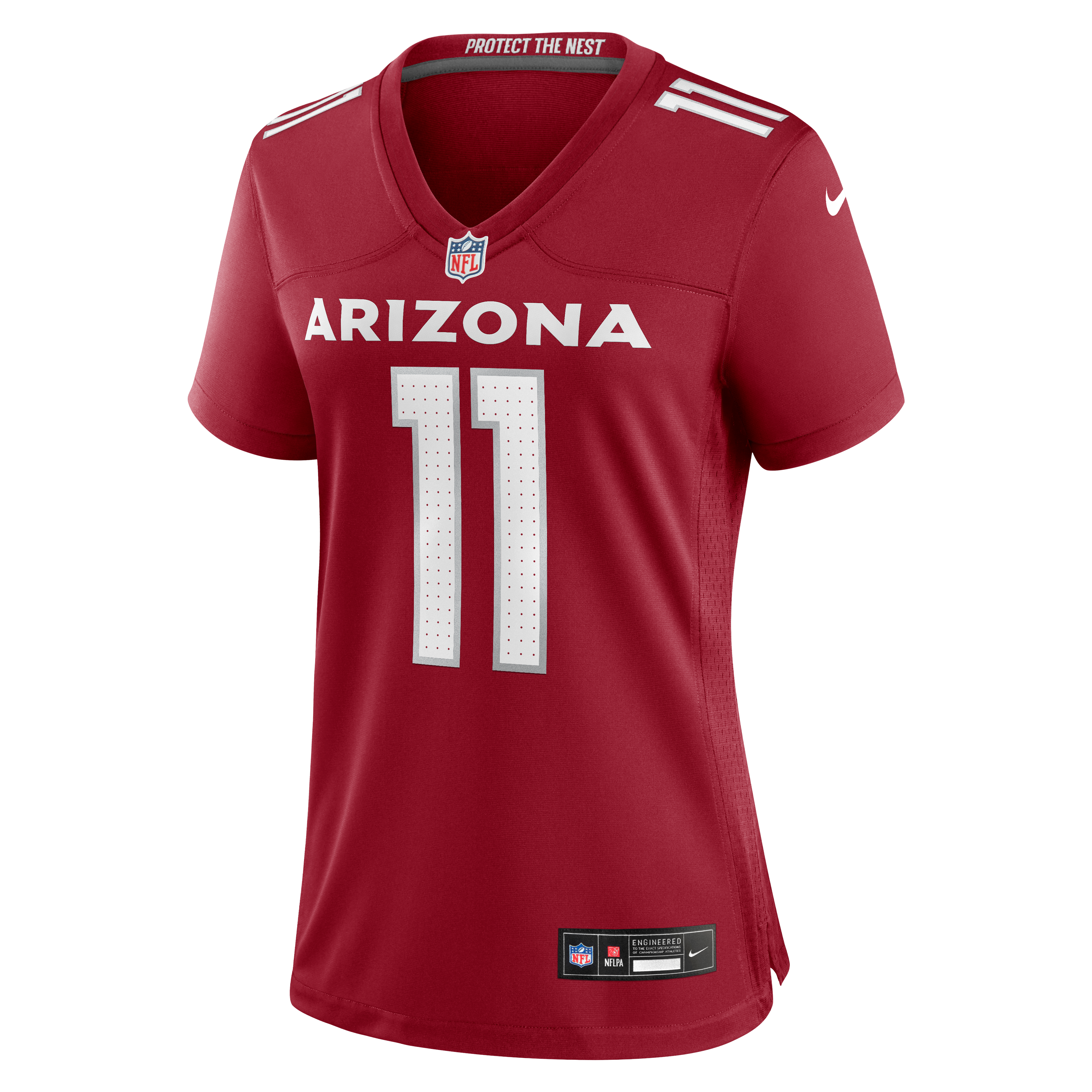 Women's Arizona Cardinals Larry Fitzgerald Nike Cardinal Team Retired Game Jersey