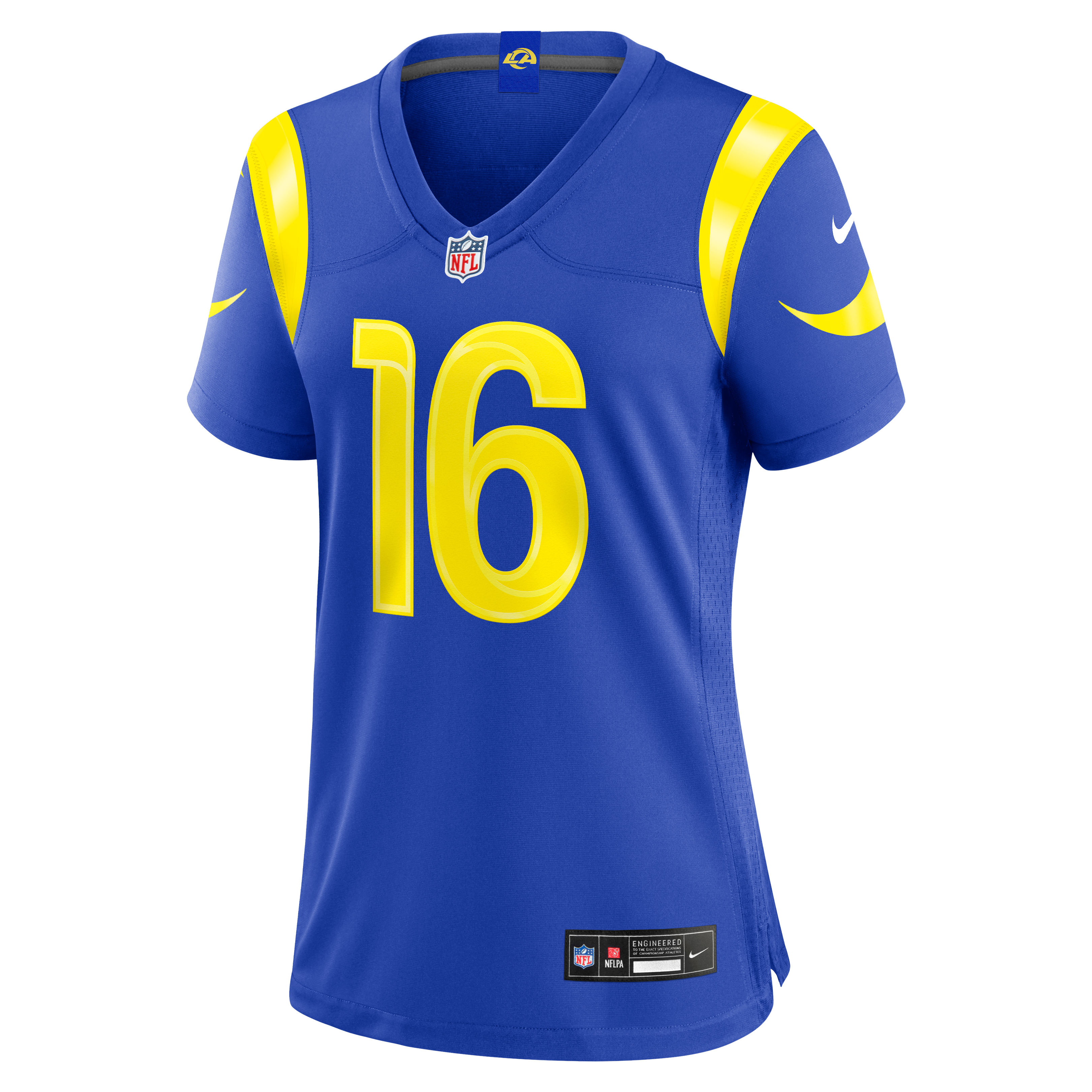 Women's Los Angeles Rams Tru Edwards Nike Royal Team Game Jersey