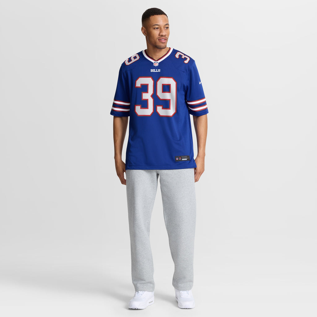 Men's Buffalo Bills Tommy Doman Nike Royal Team Game Jersey