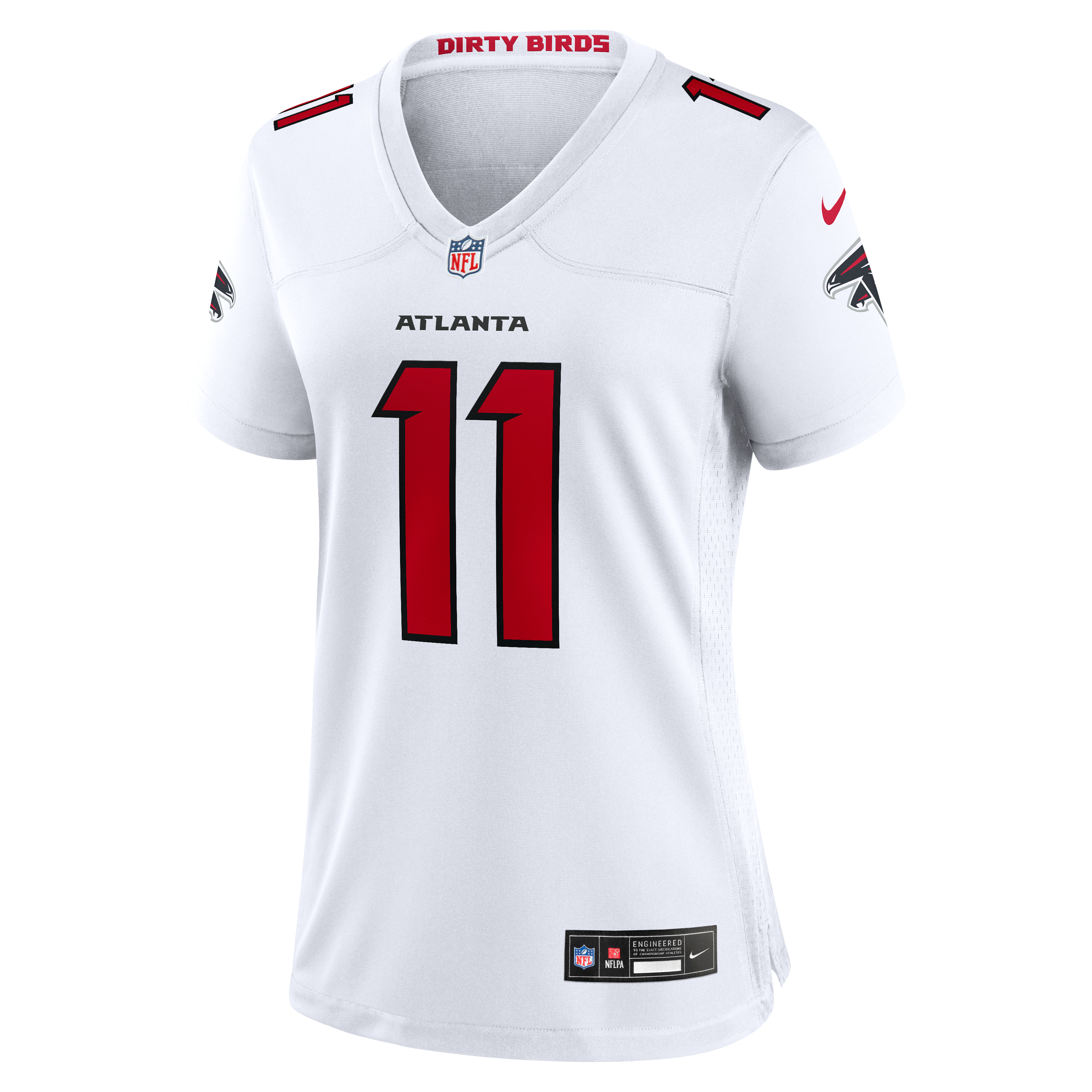 Women's Atlanta Falcons Jalon Walker Nike White Game Jersey