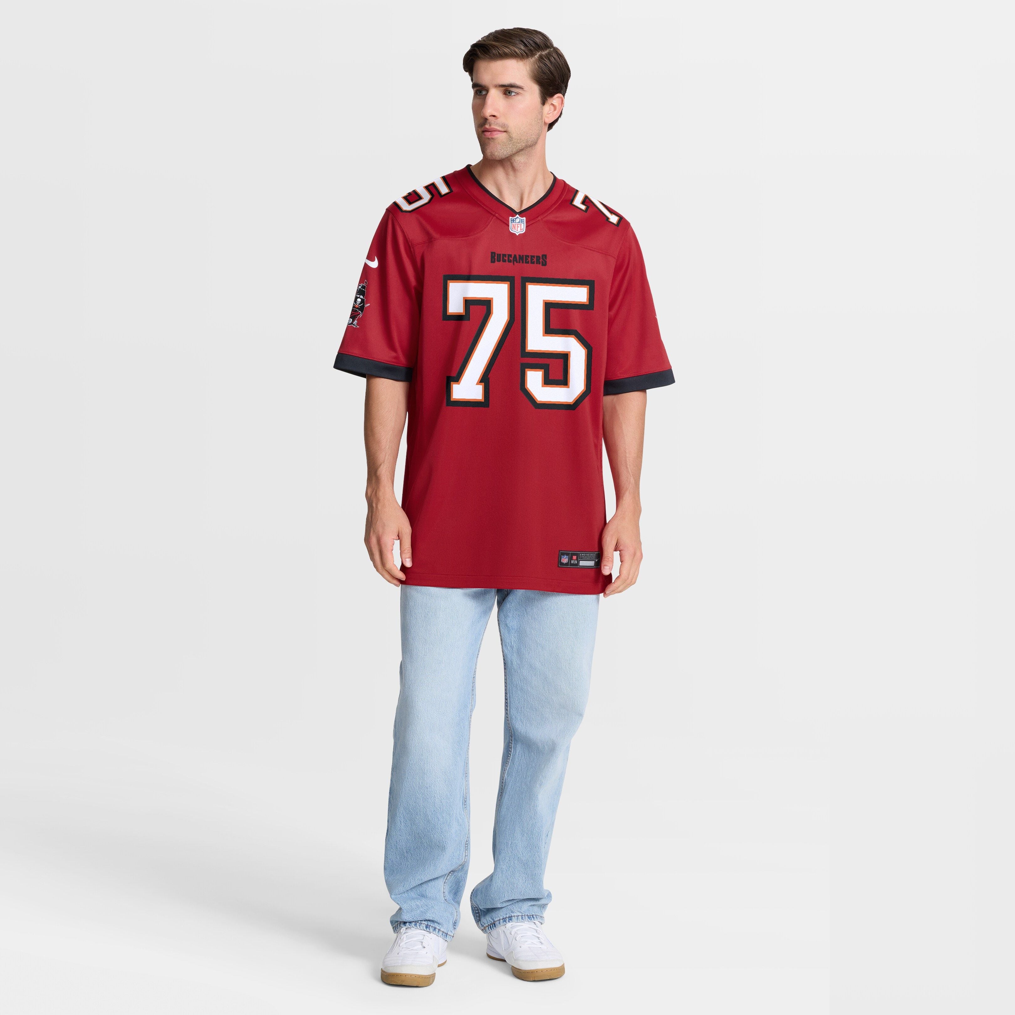 Men's Tampa Bay Buccaneers Billy Schrauth Nike Red Team Game Jersey